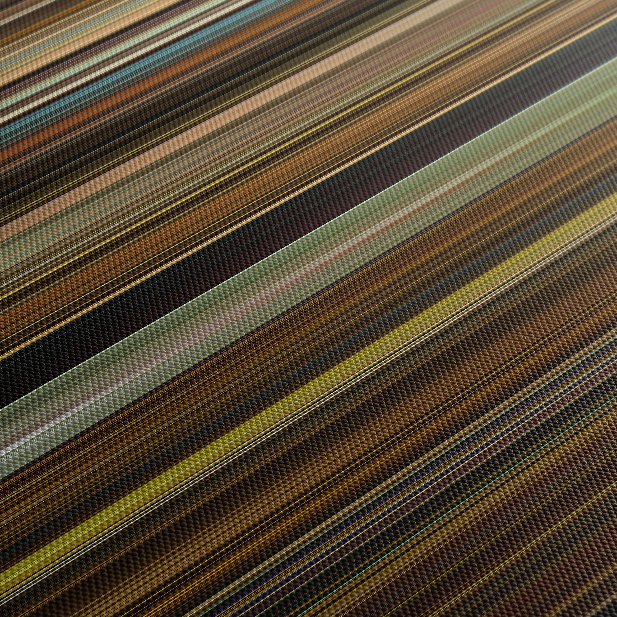 Split (2016) CineSpectrum Color Spectrum Canvas Print - Close Up of Middle of Print