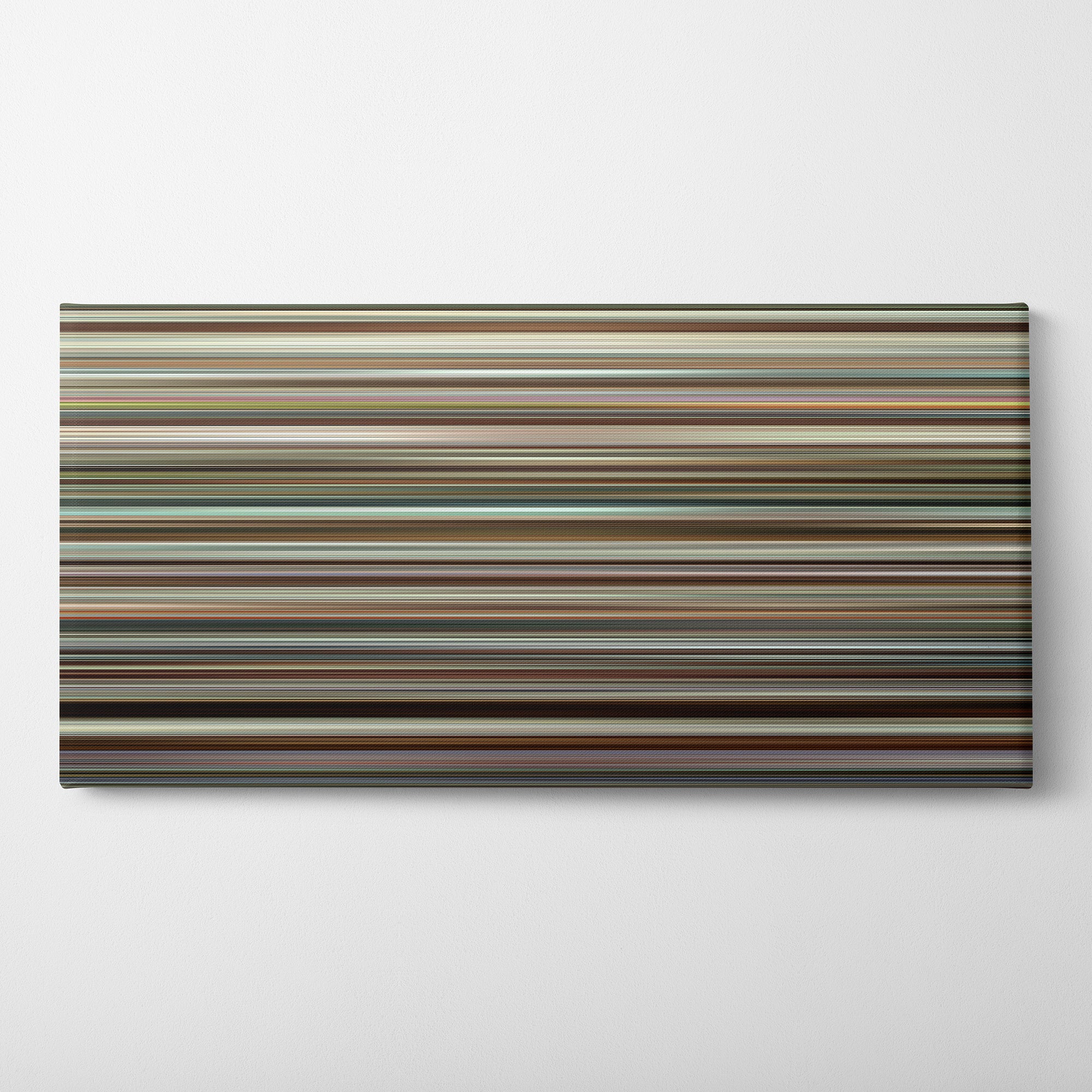 Spotlight (2015) CineSpectrum Color Spectrum Canvas Print - Horizontal on Wall
