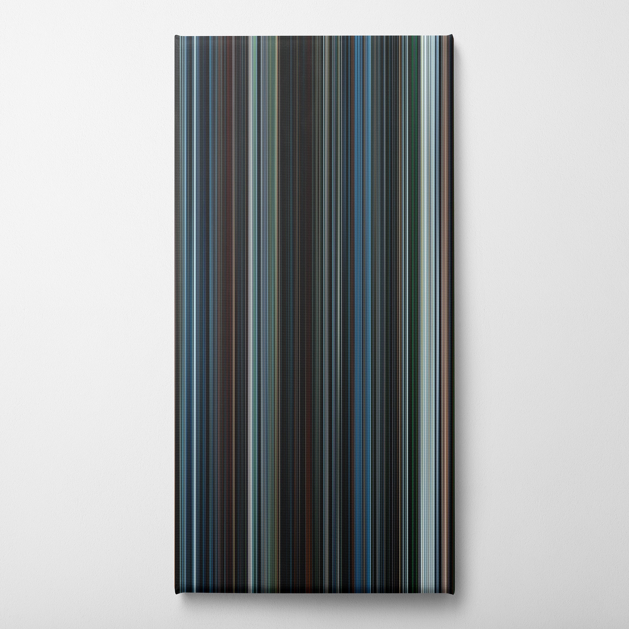 Star Trek Beyond (2016) CineSpectrum Color Spectrum Canvas Print - Vertical on Wall