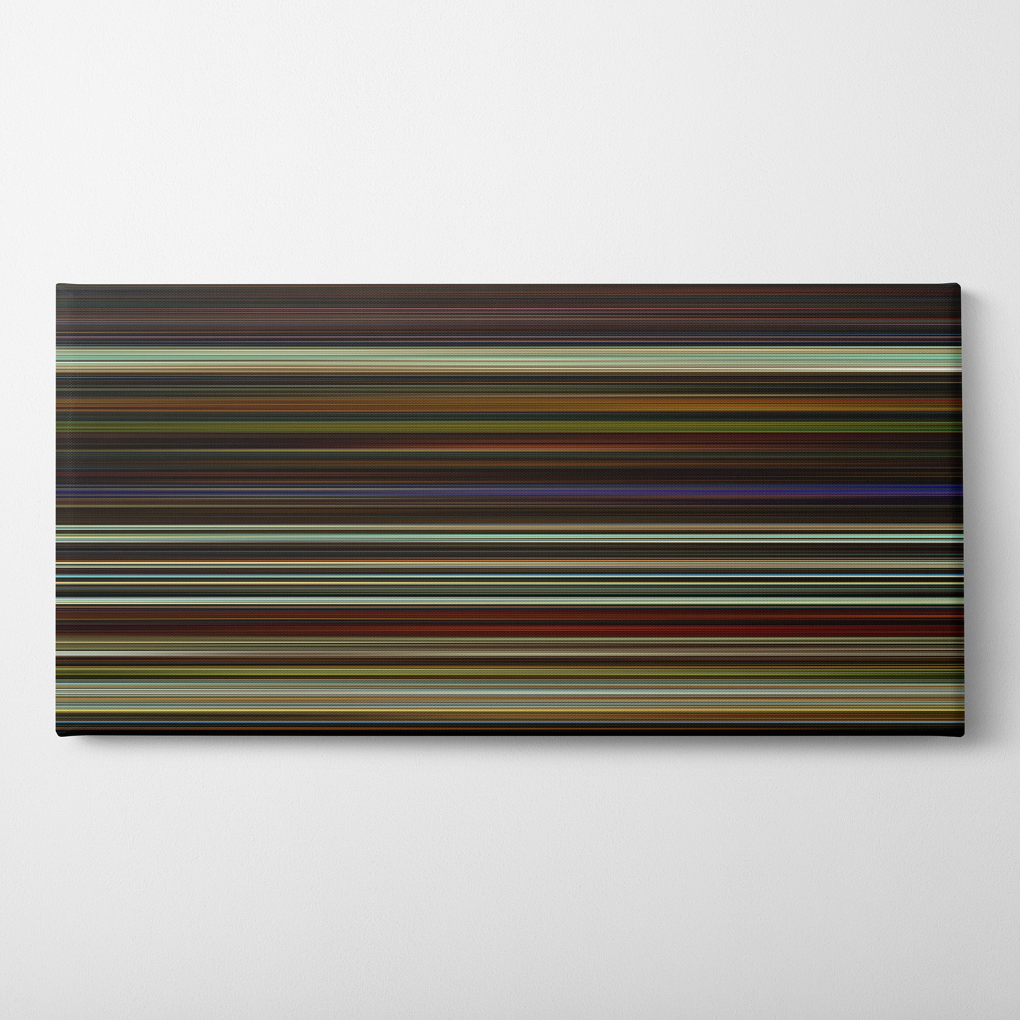 Star Trek Generations (1994) CineSpectrum Color Spectrum Canvas Print - Horizontal on Wall