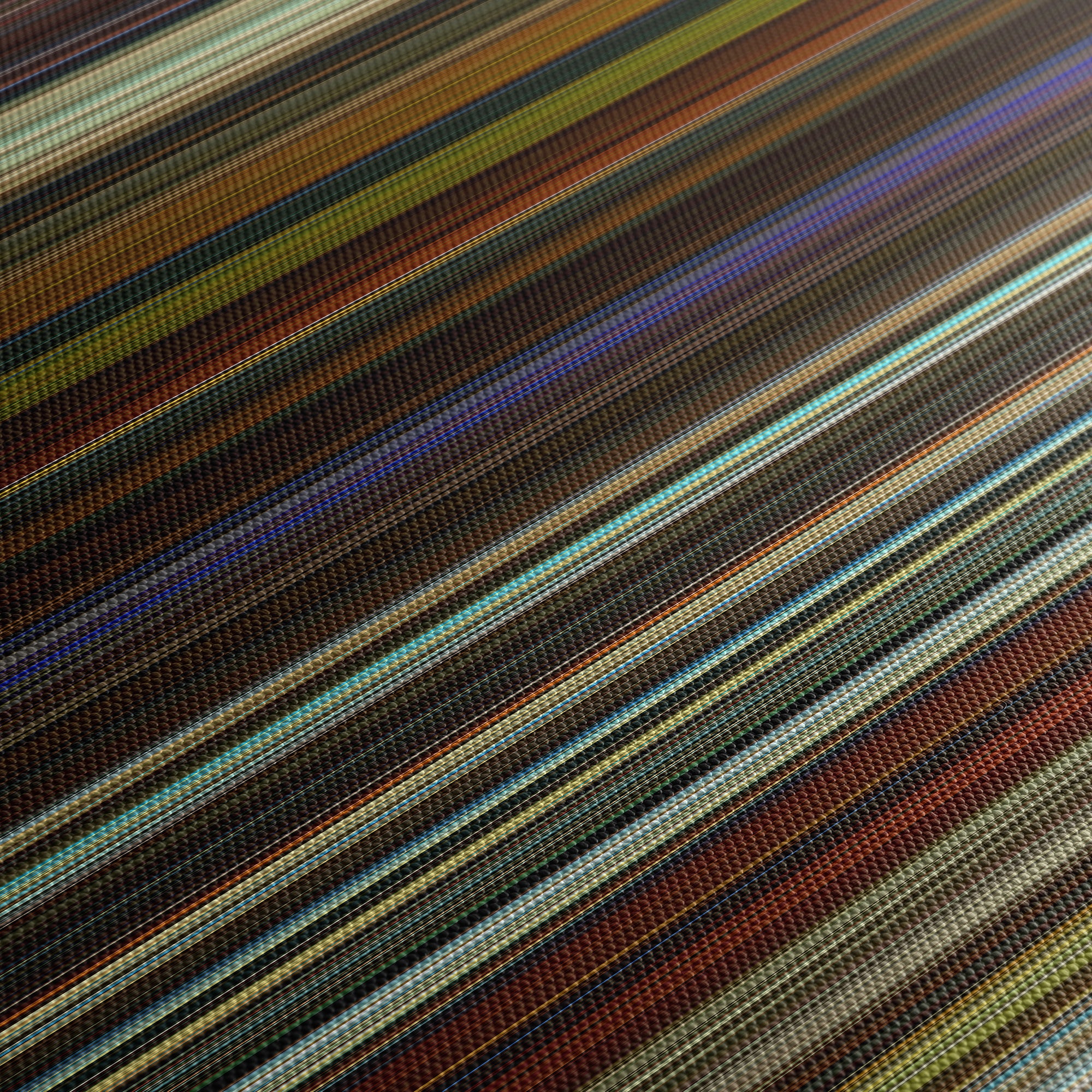 Star Trek Generations (1994) CineSpectrum Color Spectrum Canvas Print - Close Up of Middle of Print