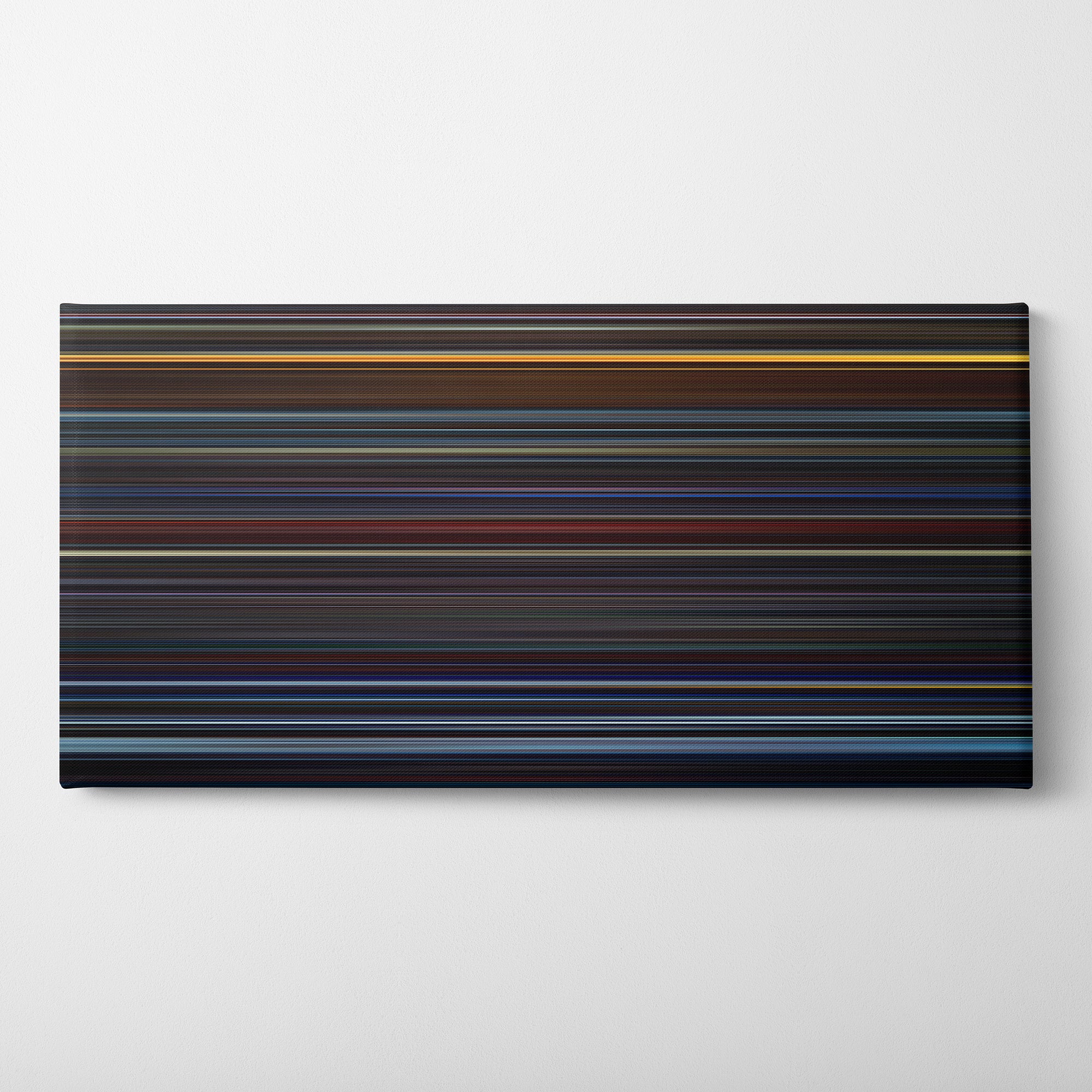 Star Trek II - The Wrath of Khan (1982) CineSpectrum Color Spectrum Canvas Print - Horizontal on Wall