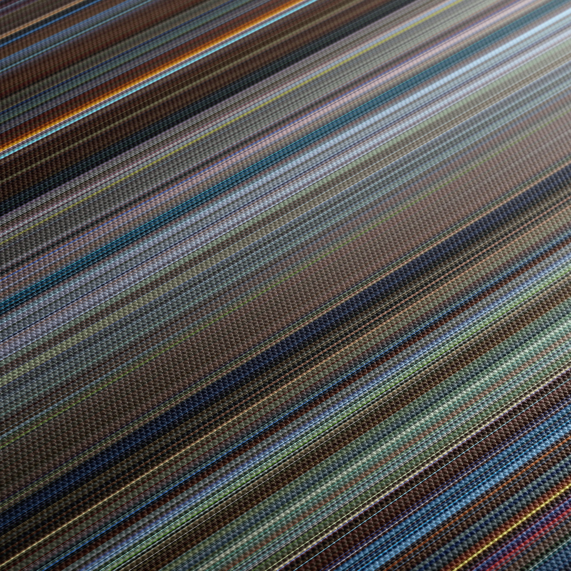 Star Trek IV - The Voyage Home (1986) CineSpectrum Color Spectrum Canvas Print - Close Up of Middle of Print