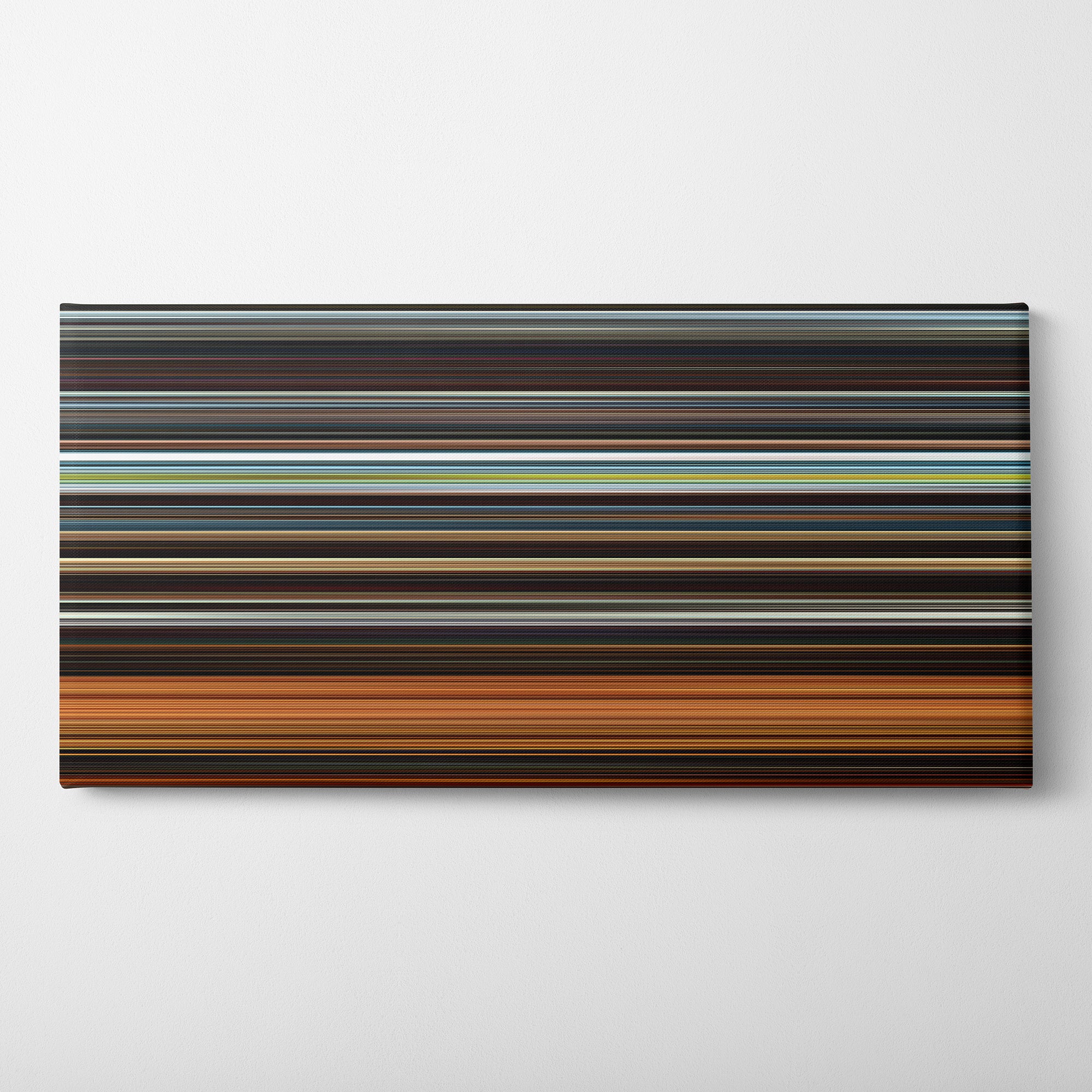 Star Wars Episode II - Attack Of The Clones (2002) CineSpectrum Color Spectrum Canvas Print - Horizontal on Wall