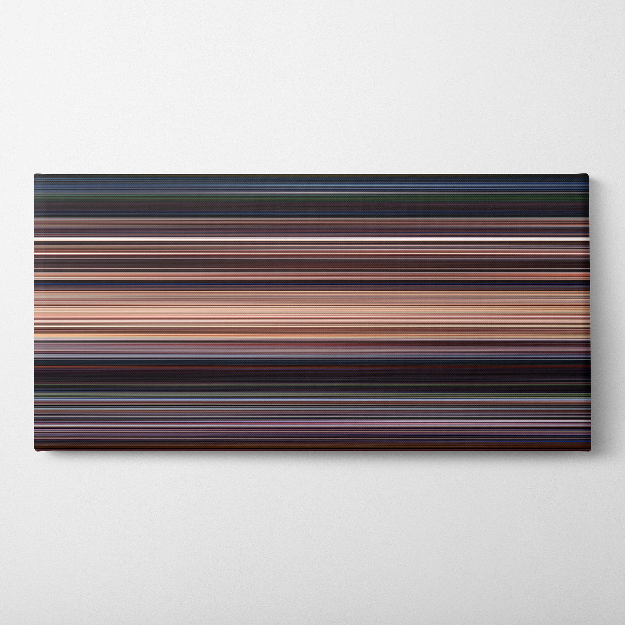 Star Wars Episode I - The Phantom Menace (1999) CineSpectrum Color Spectrum Canvas Print - Horizontal on Wall