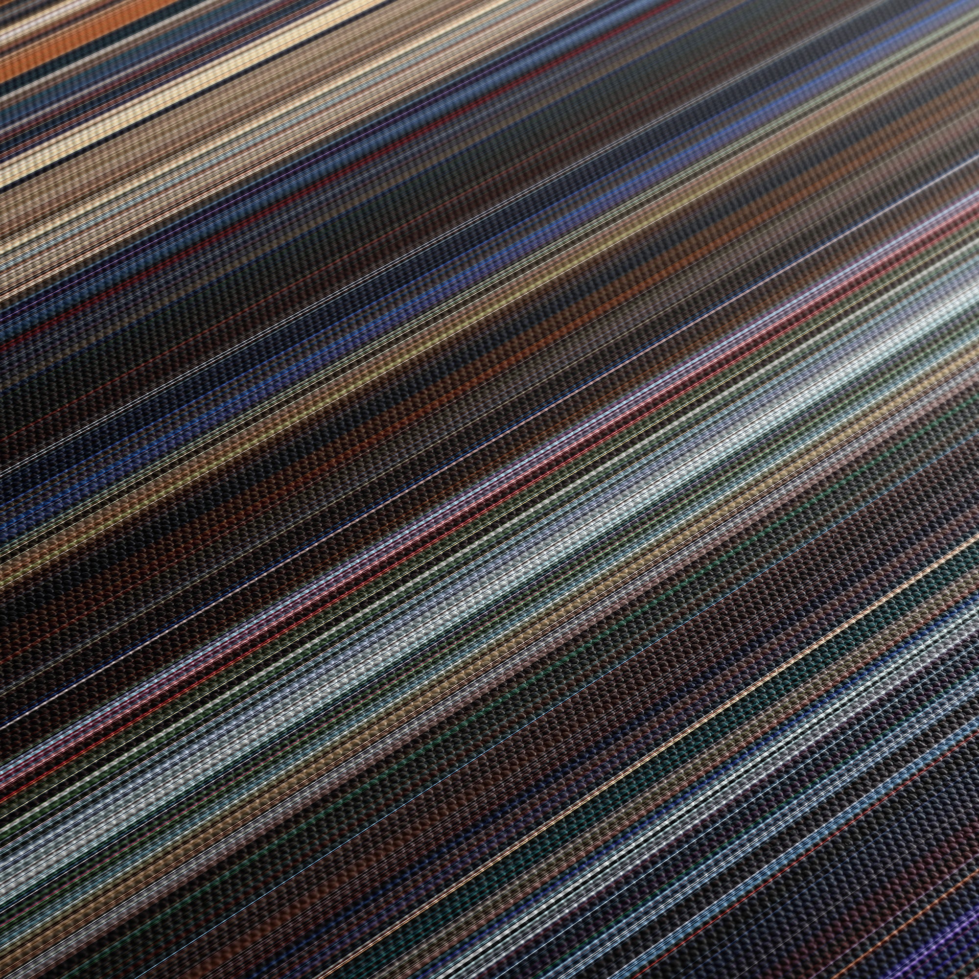 Star Wars Episode VII - The Force Awakens (2015) CineSpectrum Color Spectrum Canvas Print - Close Up of Middle of Print