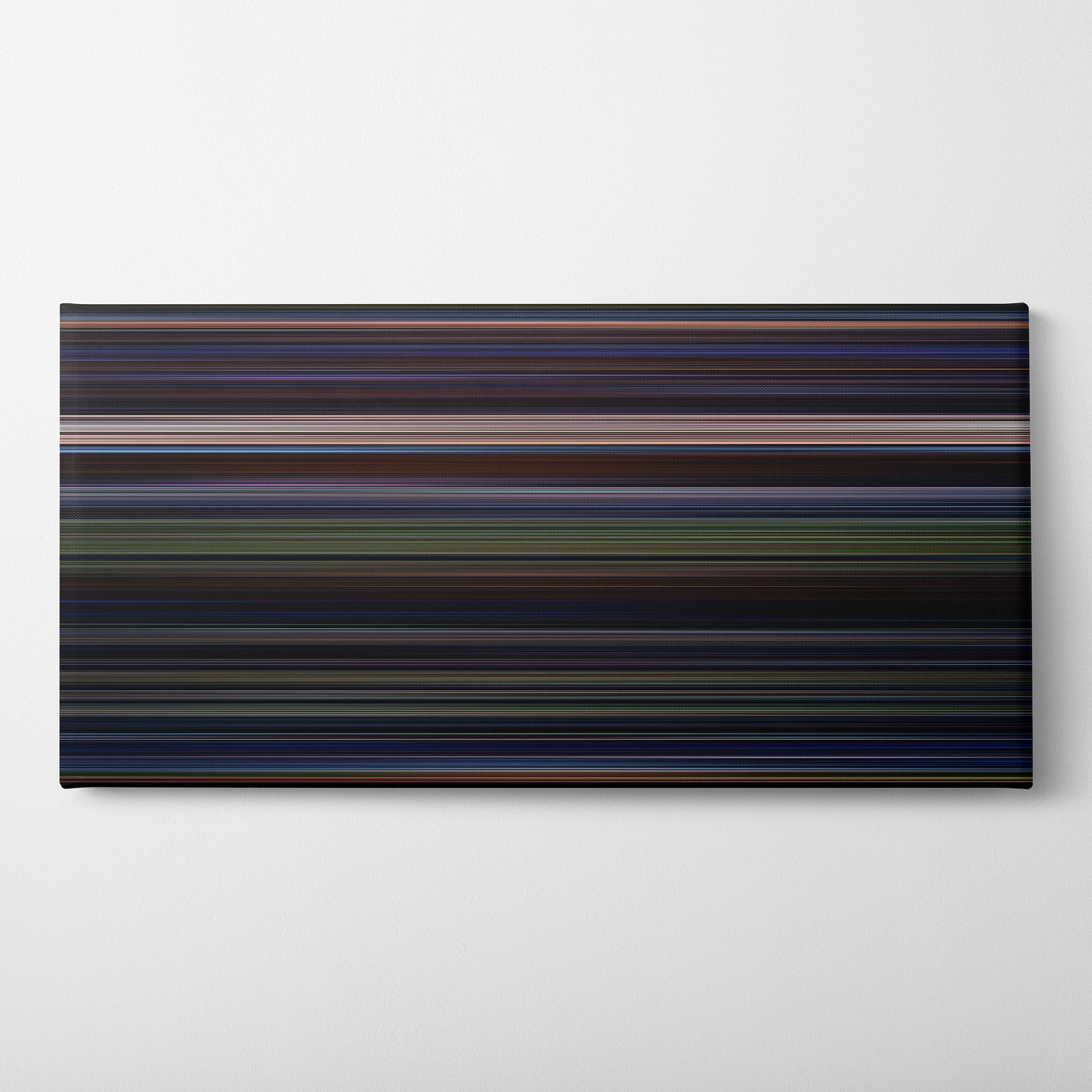 Star Wars Episode VI - Return Of The Jedi (1983) CineSpectrum Color Spectrum Canvas Print - Horizontal on Wall