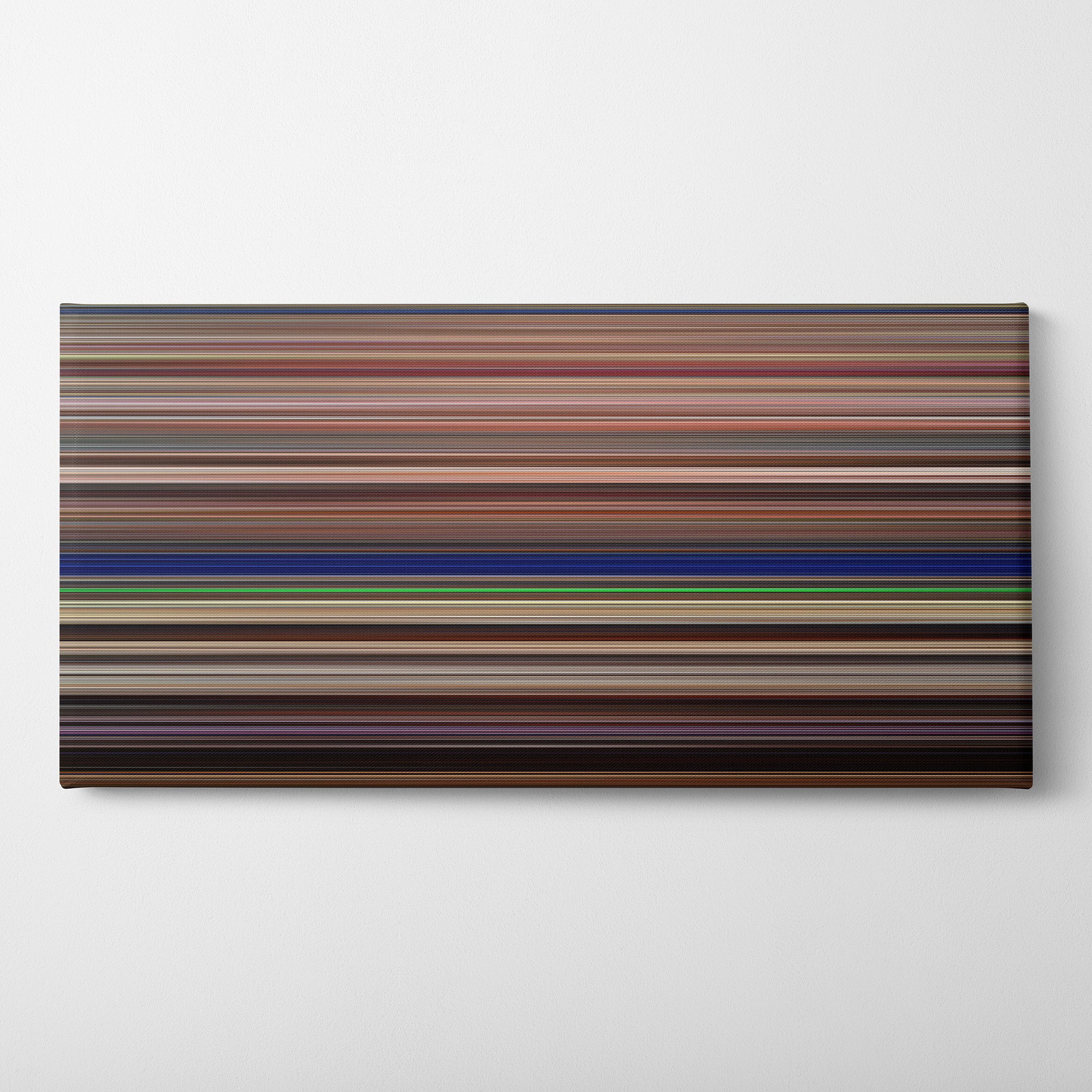 Starship Troopers (1997) CineSpectrum Color Spectrum Canvas Print - Horizontal on Wall