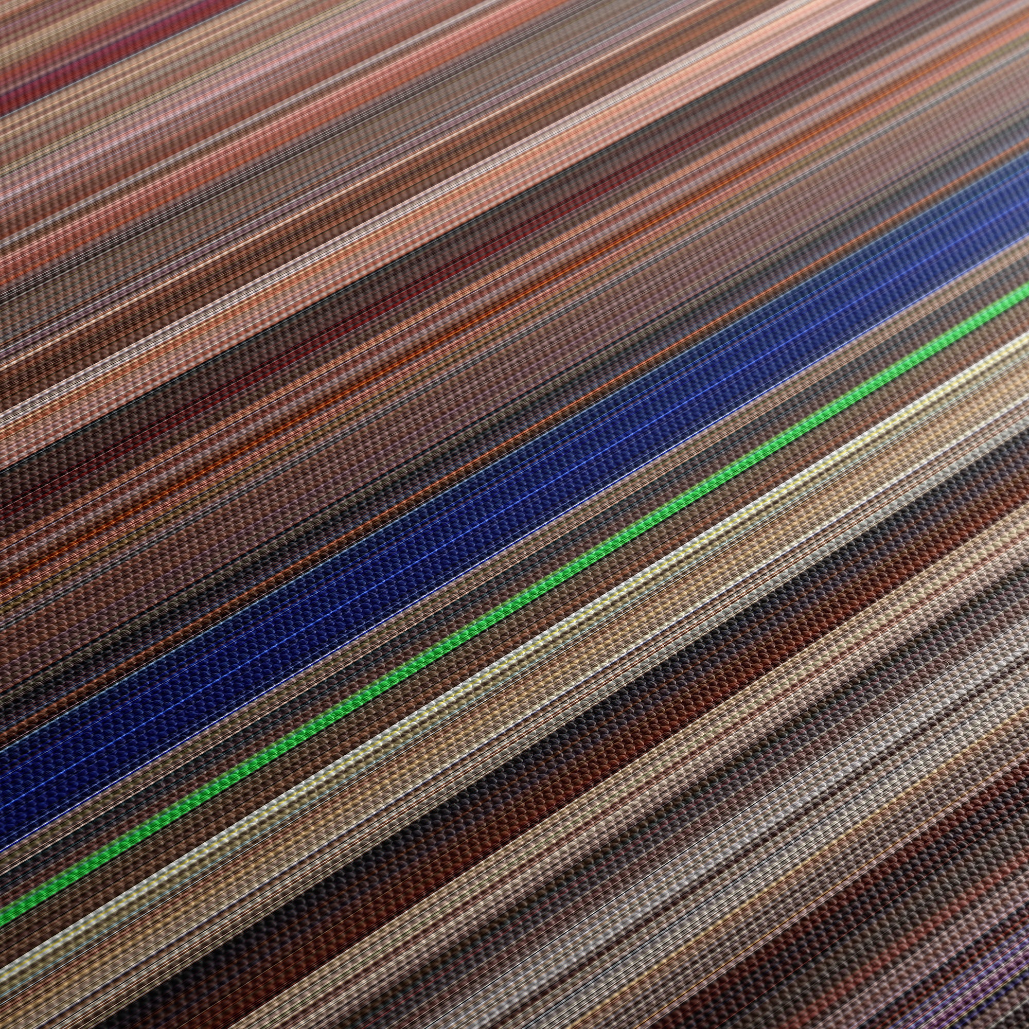 Starship Troopers (1997) CineSpectrum Color Spectrum Canvas Print - Close Up of Middle of Print