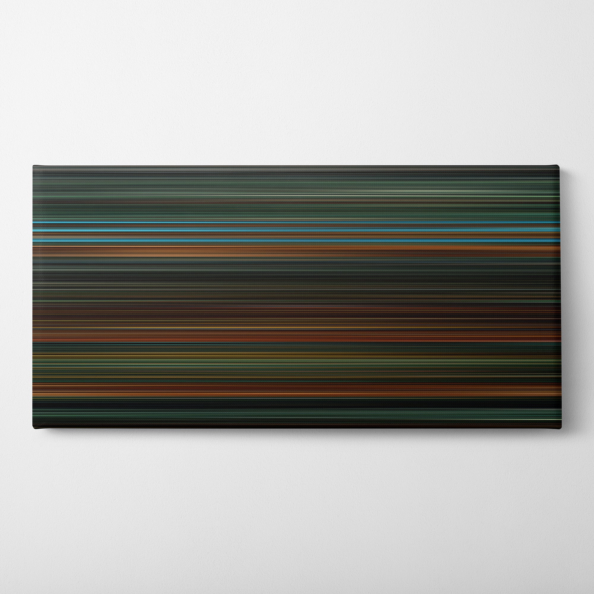 Sucker Punch (2011) CineSpectrum Color Spectrum Canvas Print - Horizontal on Wall