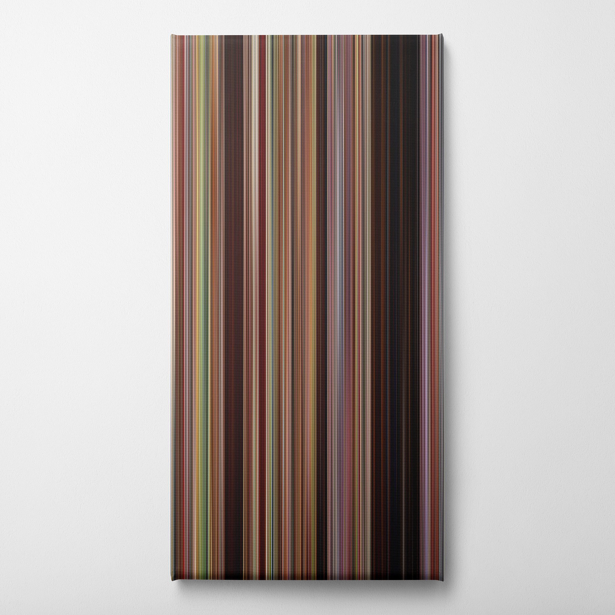 Super Troopers 2 (2018) CineSpectrum Color Spectrum Canvas Print - Vertical on Wall