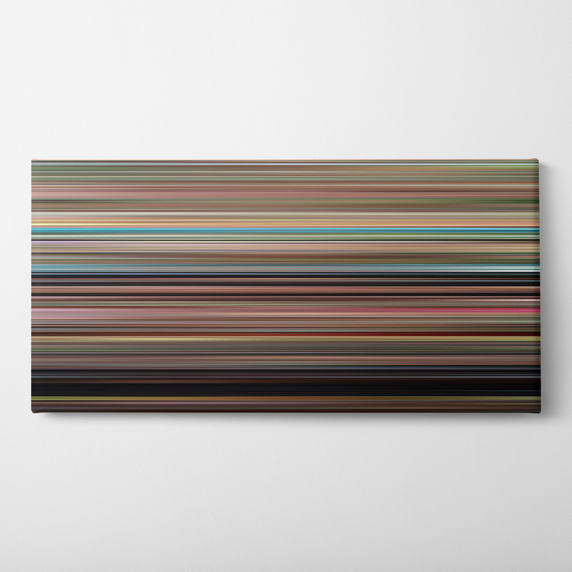 Super Troopers (2001) CineSpectrum Color Spectrum Canvas Print - Horizontal on Wall