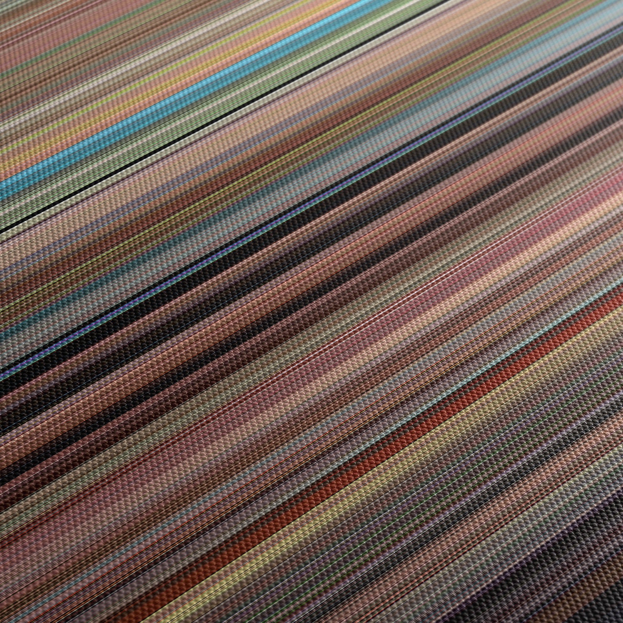 Super Troopers (2001) CineSpectrum Color Spectrum Canvas Print - Close Up of Middle of Print