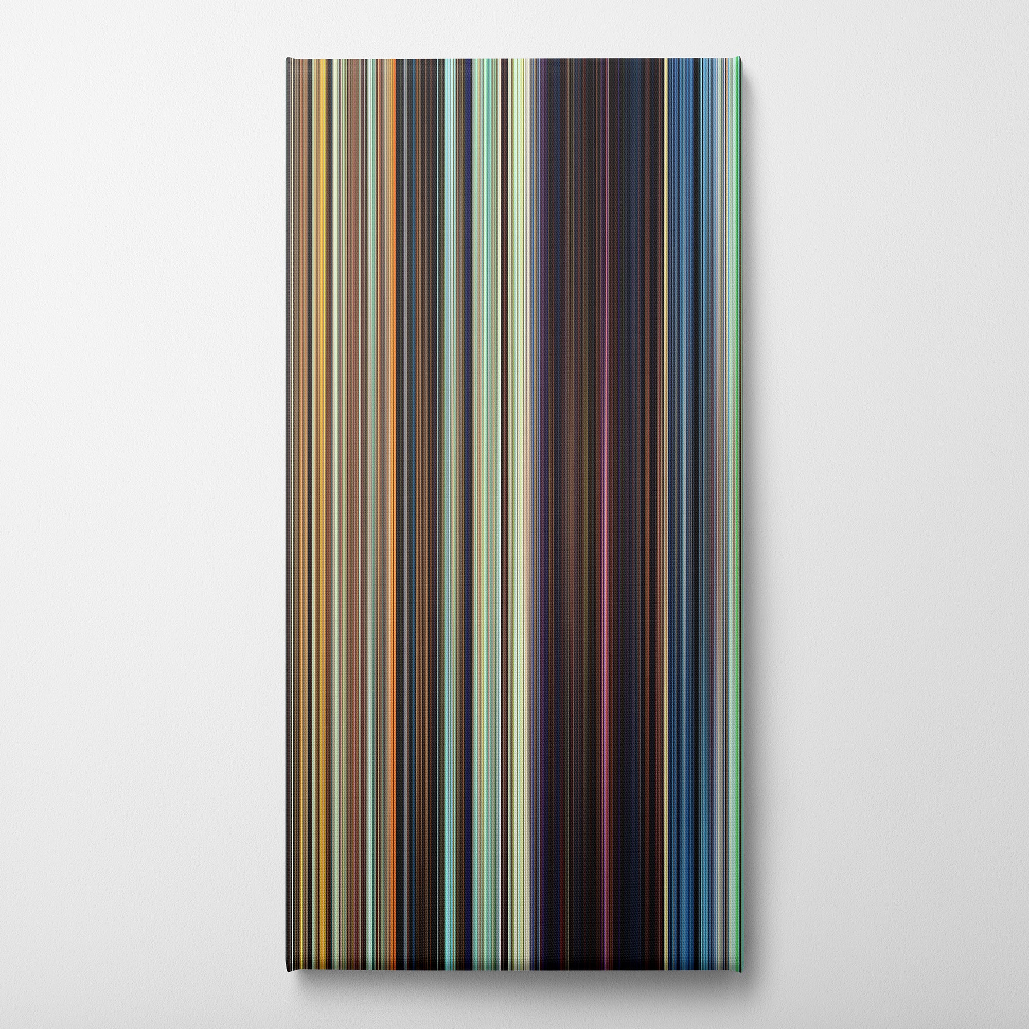 Tales From Earthsea (2006) CineSpectrum Color Spectrum Canvas Print - Vertical on Wall