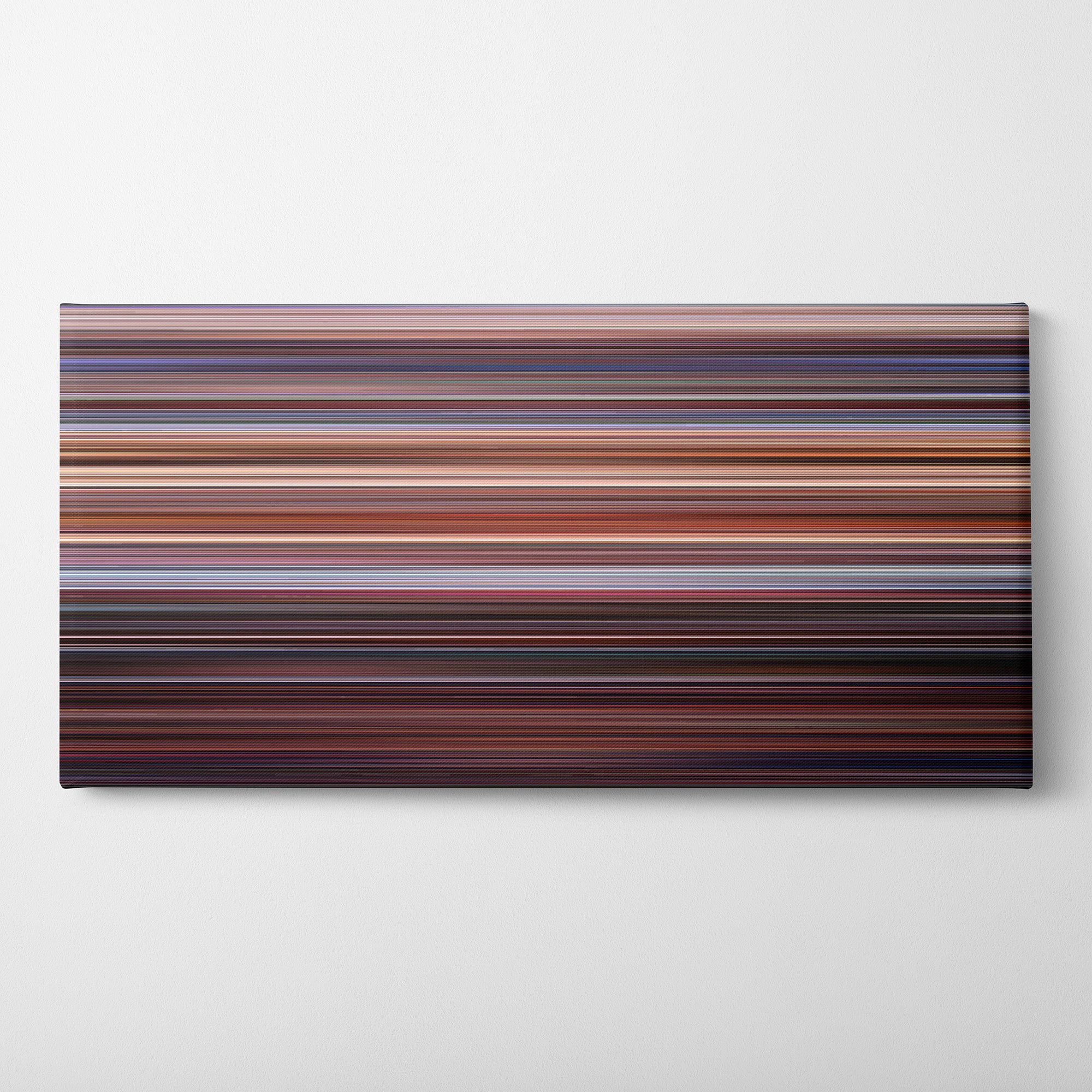 Team America - World Police (2004) CineSpectrum Color Spectrum Canvas Print - Horizontal on Wall