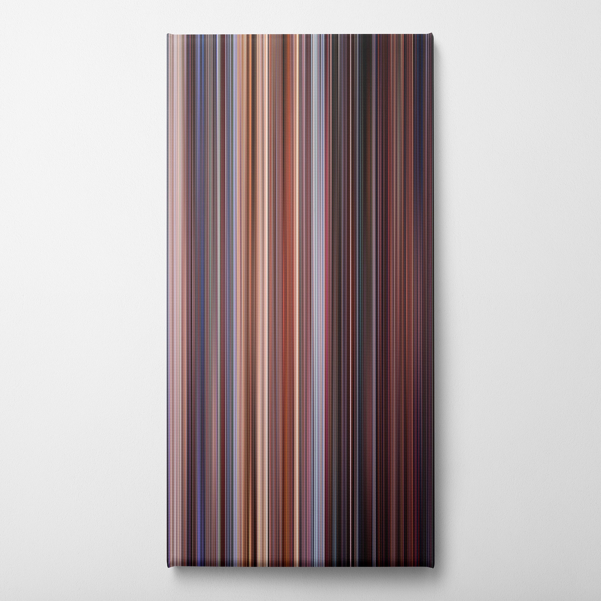Team America - World Police (2004) CineSpectrum Color Spectrum Canvas Print - Vertical on Wall