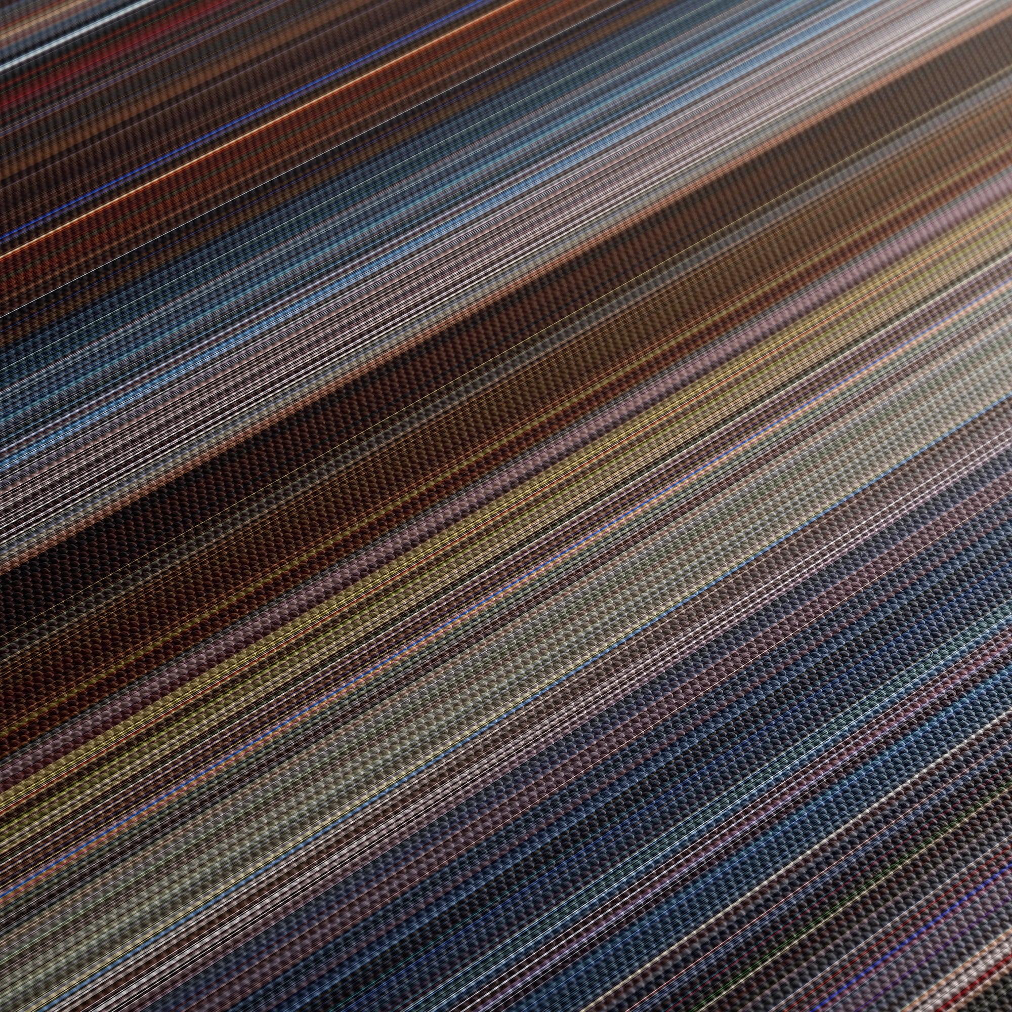 Terminator 3 - Rise of the Machines (2003) CineSpectrum Color Spectrum Canvas Print - Close Up of Middle of Print