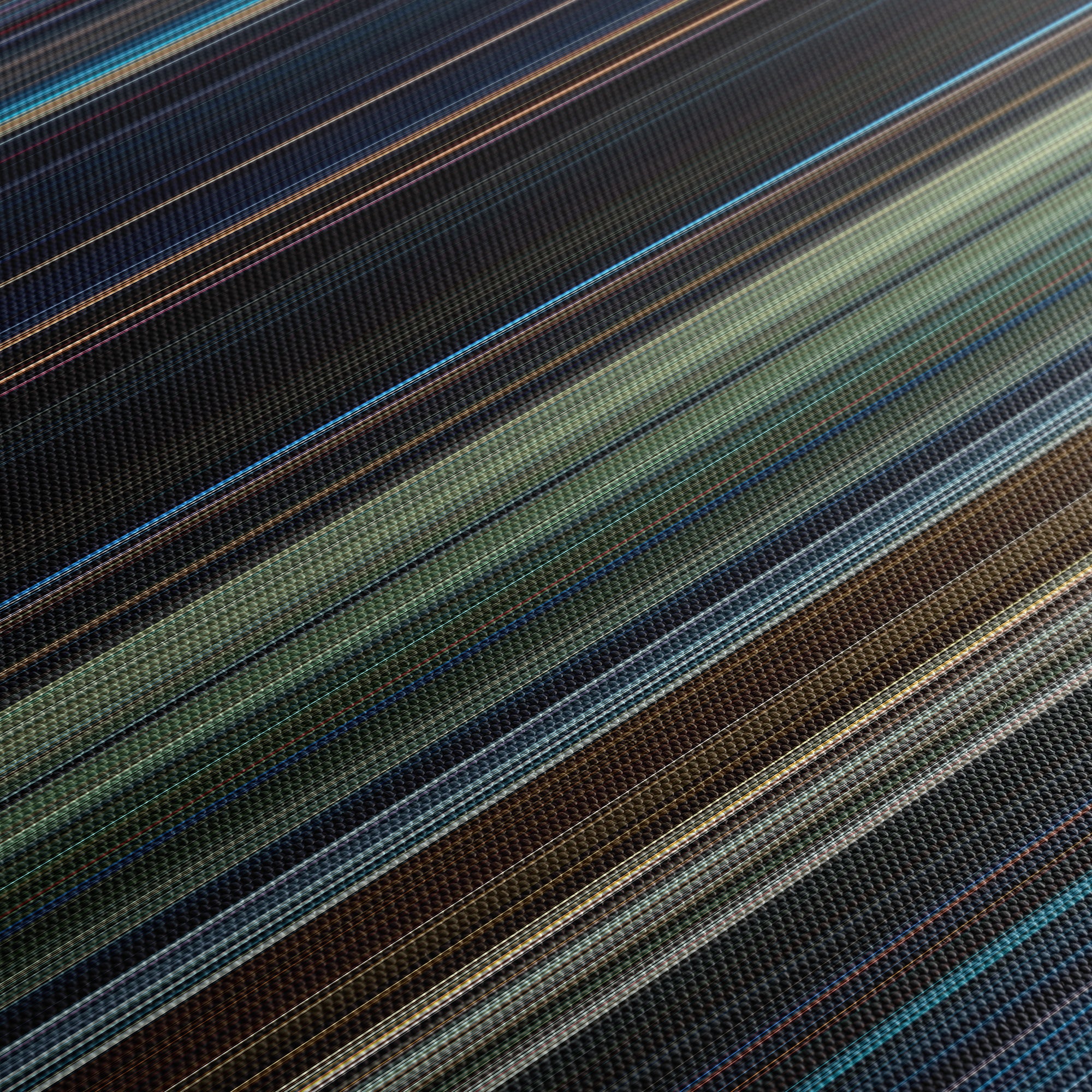 Terminator Genisys (2015) CineSpectrum Color Spectrum Canvas Print - Close Up of Middle of Print