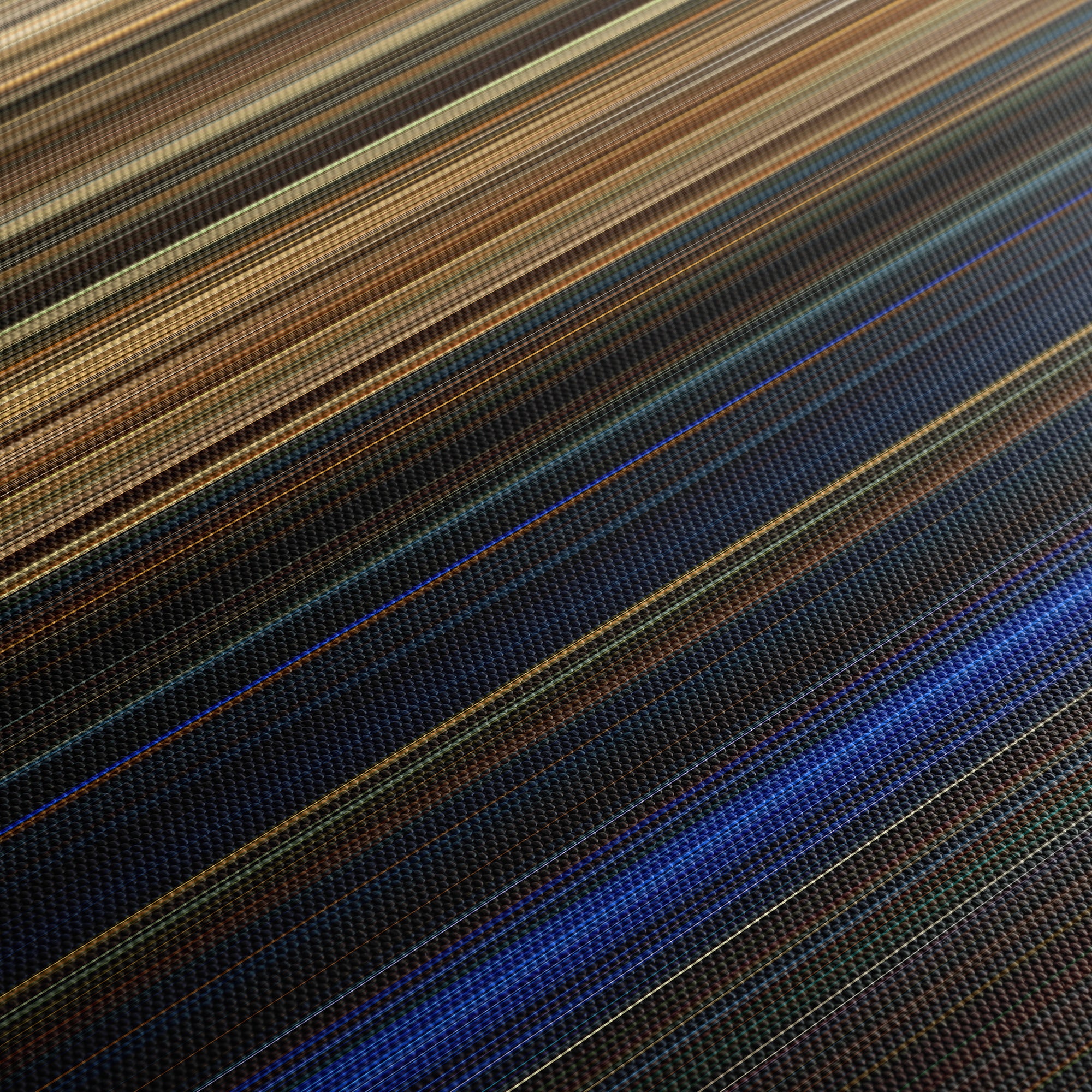 Texas Chainsaw Massacre (2022) CineSpectrum Color Spectrum Canvas Print - Close Up of Middle of Print