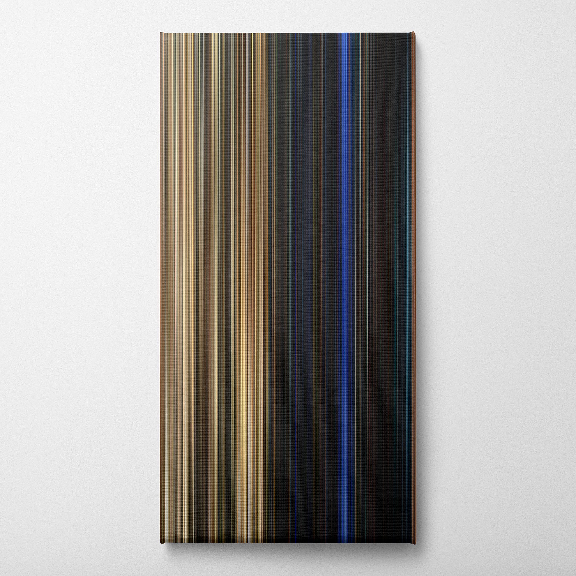 Texas Chainsaw Massacre (2022) CineSpectrum Color Spectrum Canvas Print - Vertical on Wall