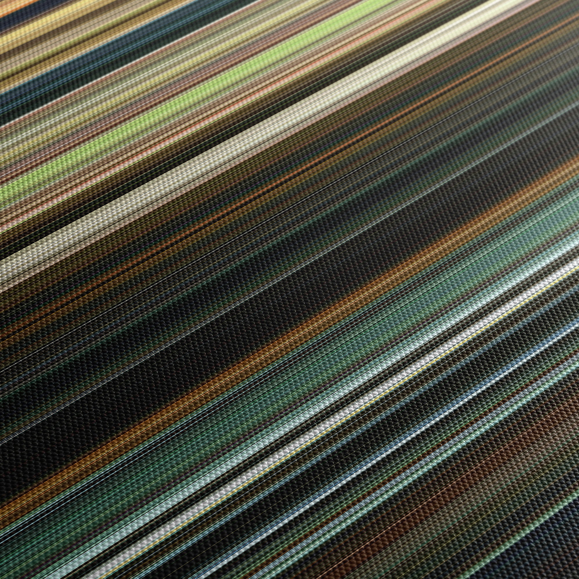 Texas Chainsaw (2013) CineSpectrum Color Spectrum Canvas Print - Close Up of Middle of Print