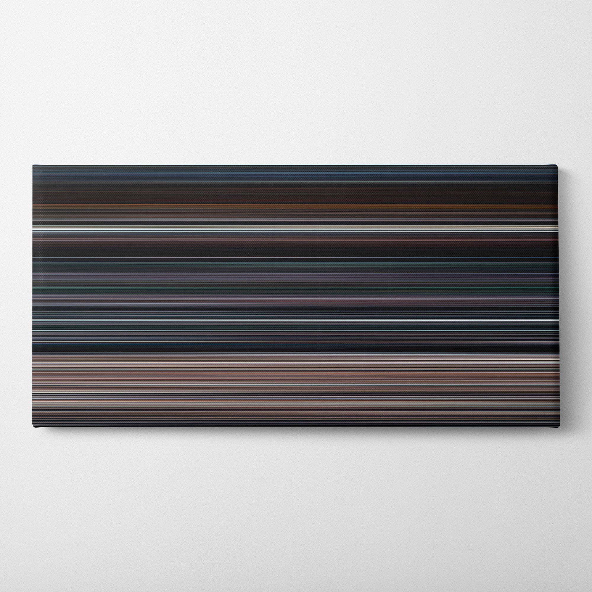 The Avengers (2012) CineSpectrum Color Spectrum Canvas Print - Horizontal on Wall
