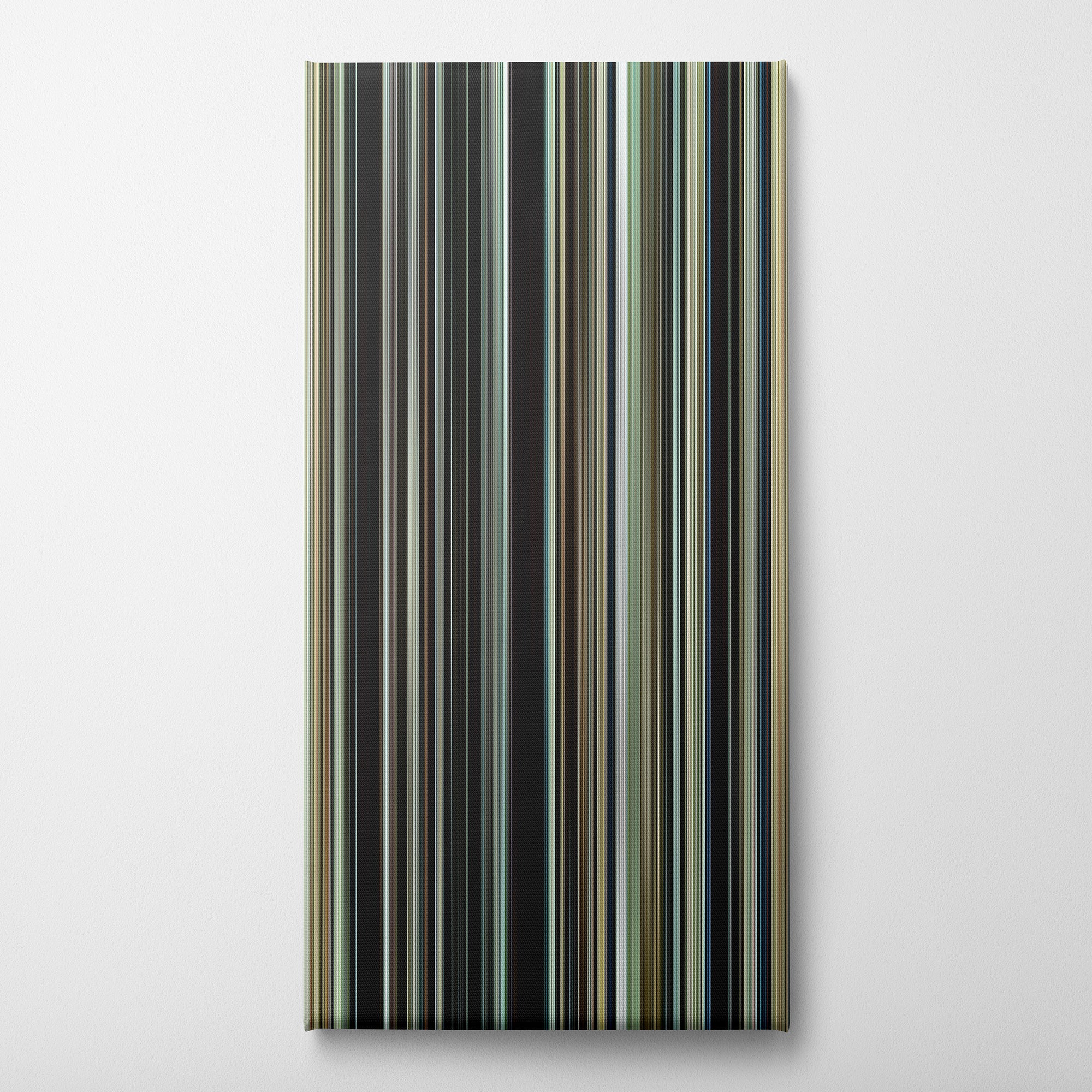 The Banshees of Inisherin (2022) CineSpectrum Color Spectrum Canvas Print - Vertical on Wall