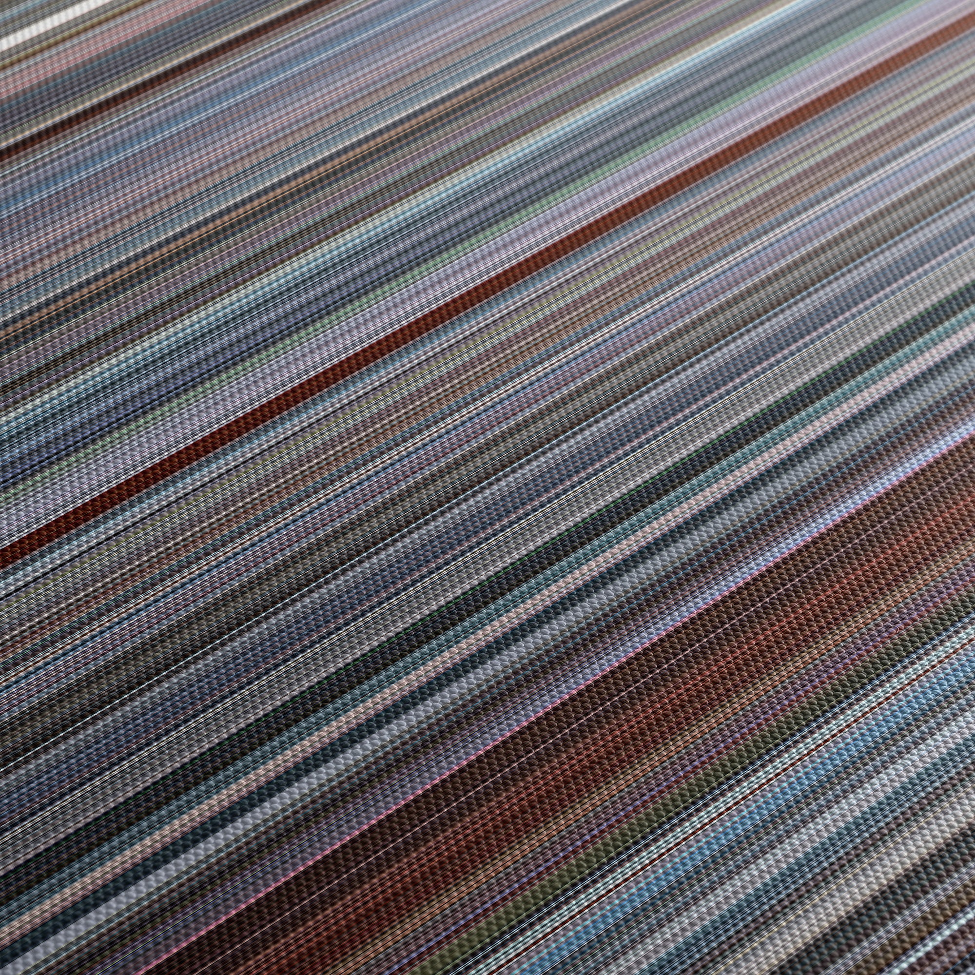 The Big Short (2015) CineSpectrum Color Spectrum Canvas Print - Close Up of Middle of Print
