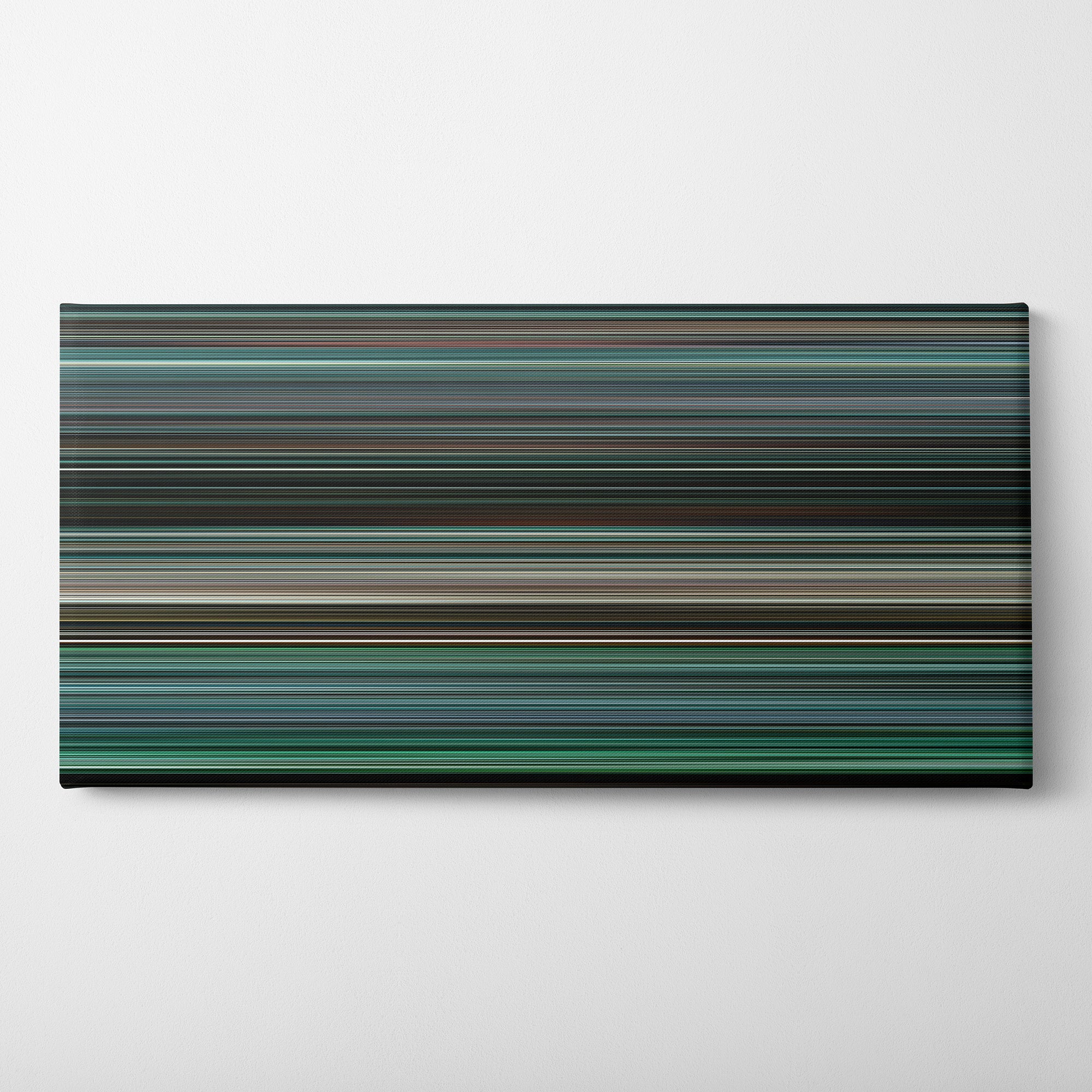 The Bourne Ultimatum (2007) CineSpectrum Color Spectrum Canvas Print - Horizontal on Wall