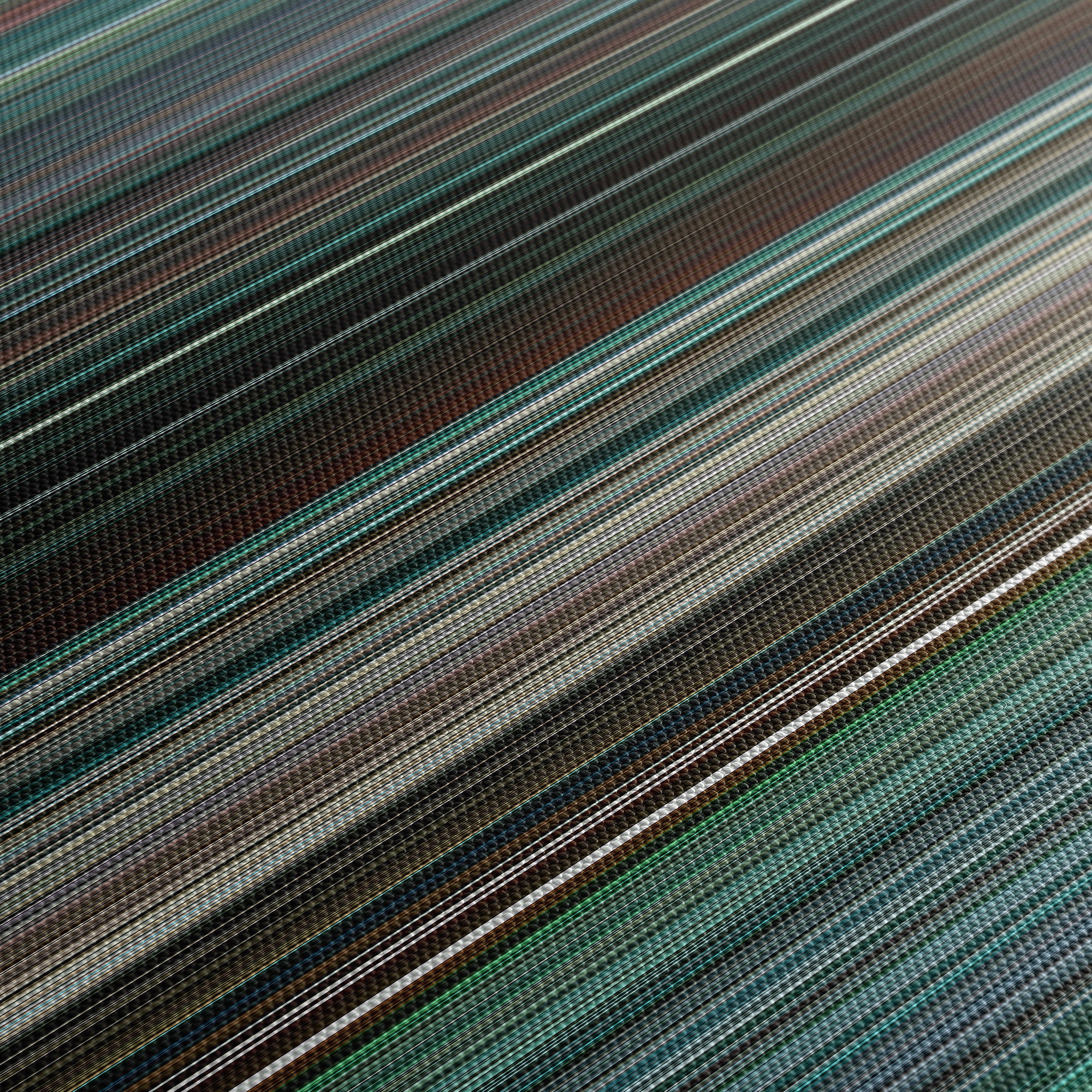 The Bourne Ultimatum (2007) CineSpectrum Color Spectrum Canvas Print - Close Up of Middle of Print