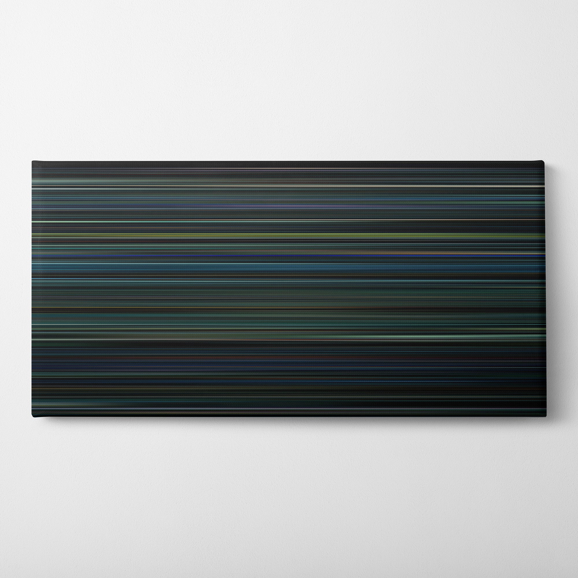 The Cloverfield Paradox (2018) CineSpectrum Color Spectrum Canvas Print - Horizontal on Wall