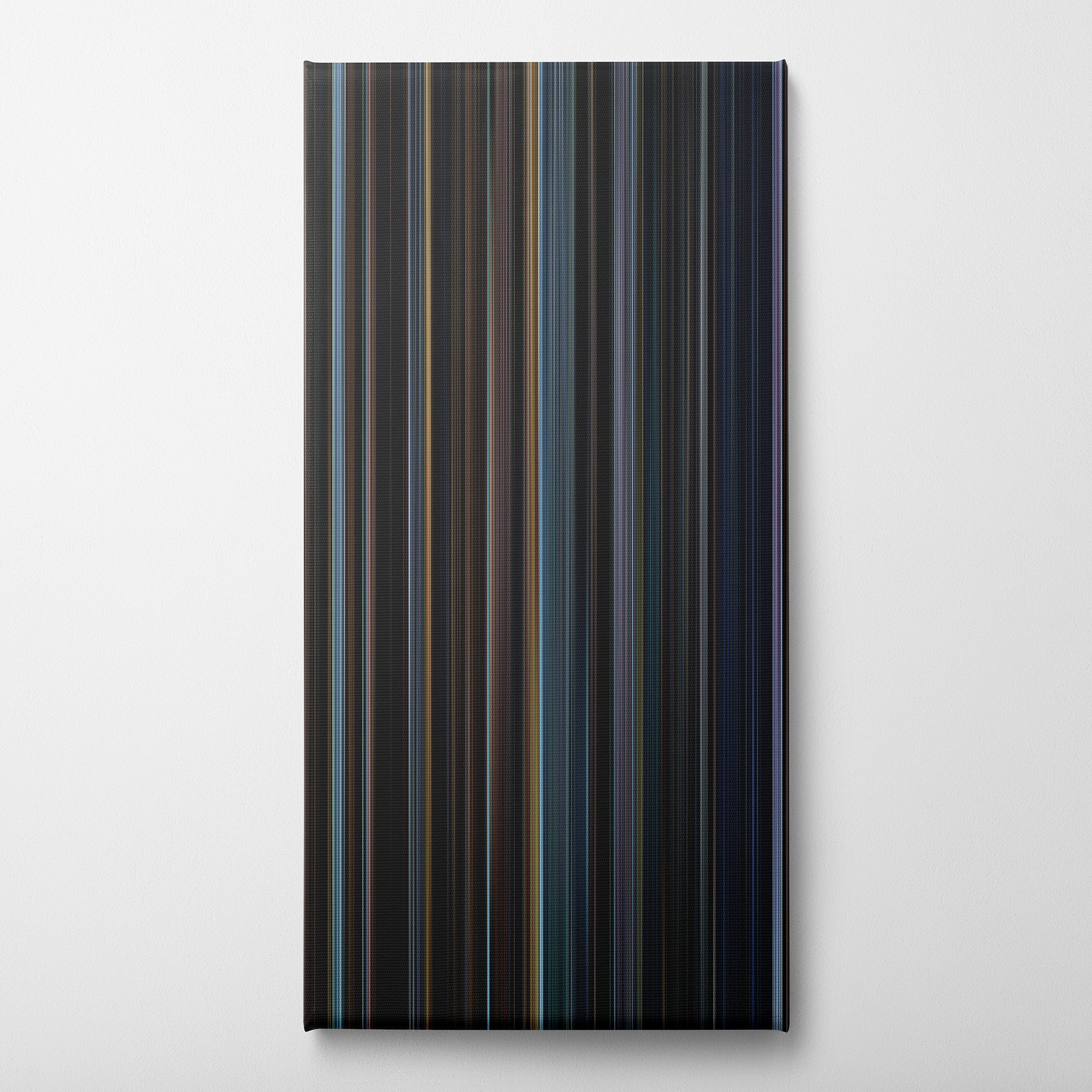 The Conjuring 2 (2016) CineSpectrum Color Spectrum Canvas Print - Vertical on Wall