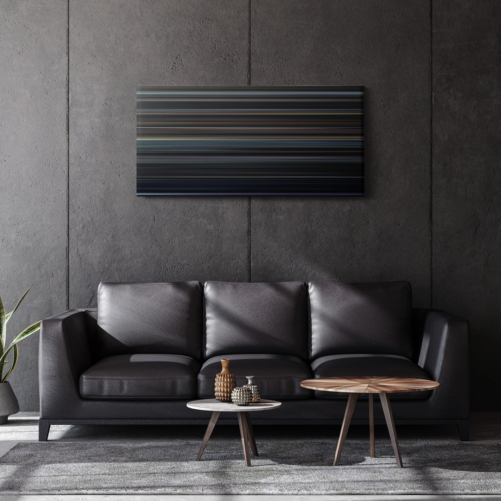 The Conjuring 2 (2016) CineSpectrum Color Spectrum Canvas Print - Hanging Horizontal on Wall in Room