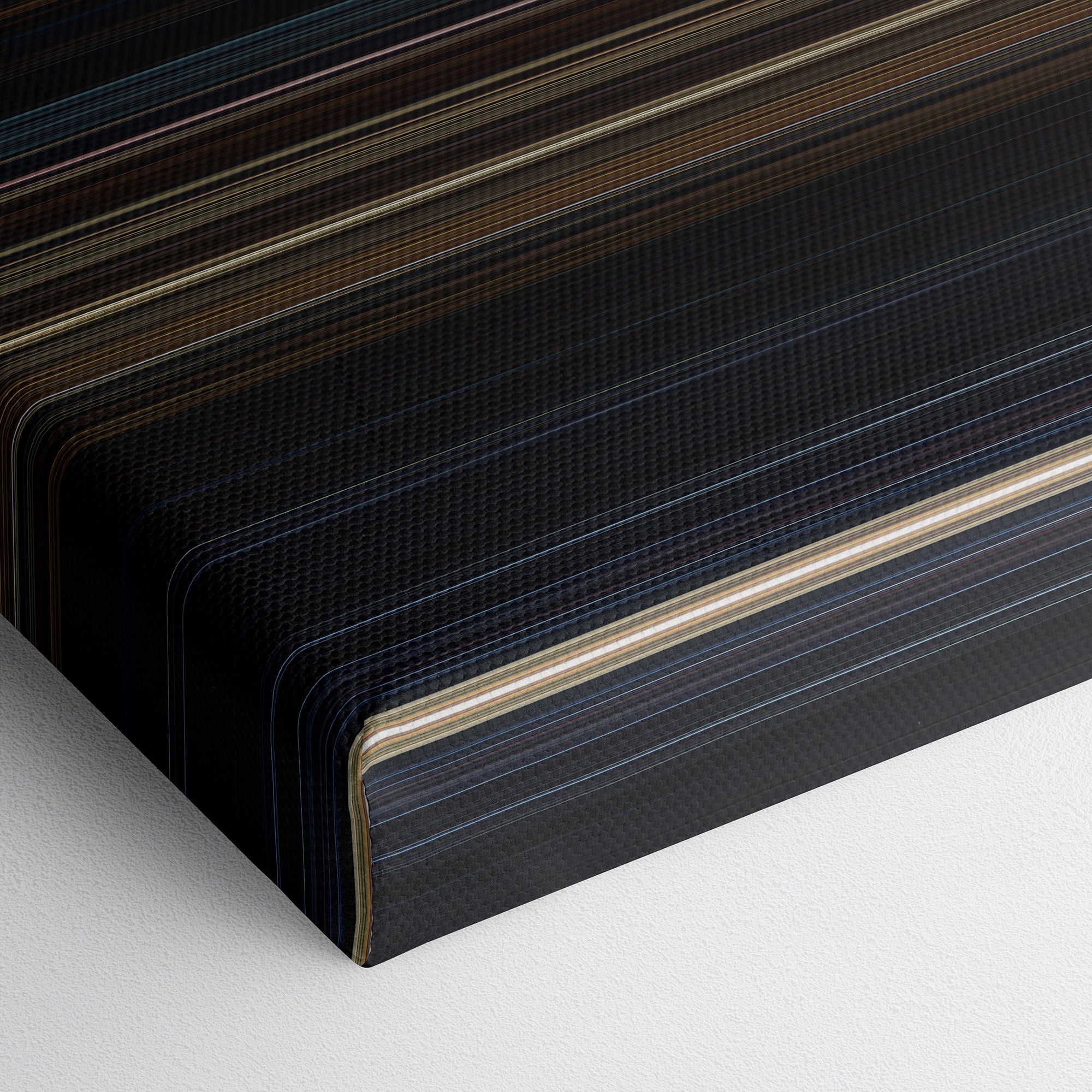 The Curse of La Llorona (2019) CineSpectrum Color Spectrum Canvas Print - Close Up of Bottom of Print