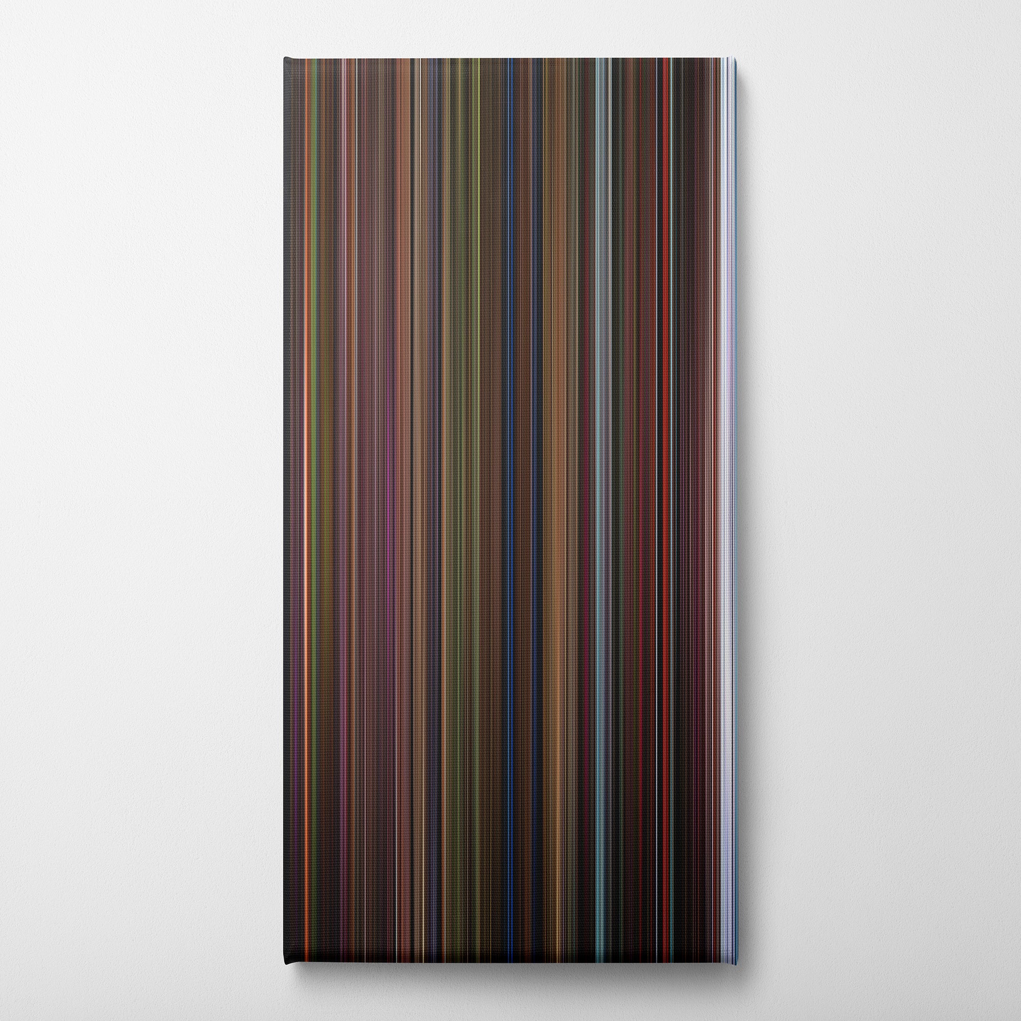 The Dark Crystal (1982) CineSpectrum Color Spectrum Canvas Print - Vertical on Wall