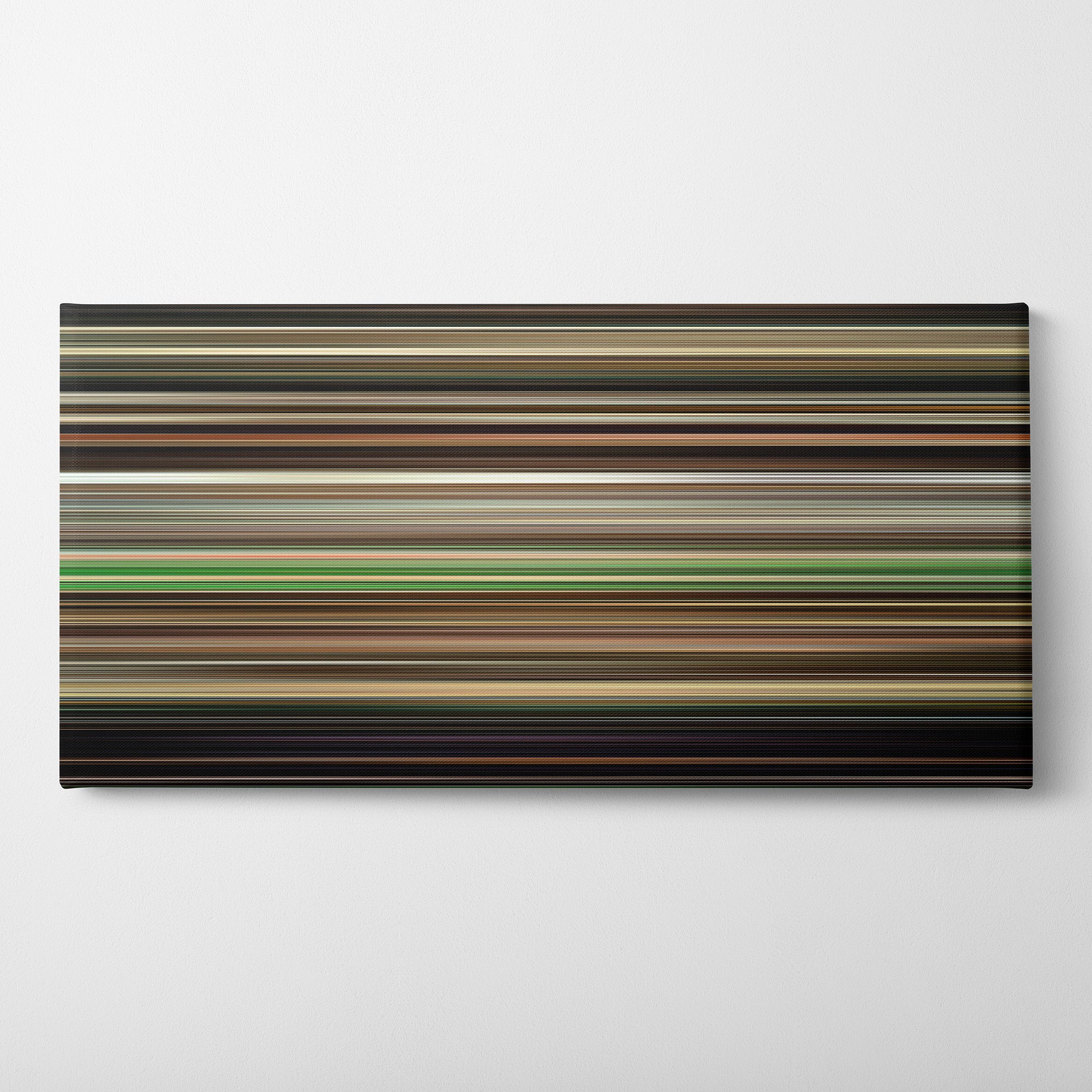 The Disaster Artist (2017) CineSpectrum Color Spectrum Canvas Print - Horizontal on Wall
