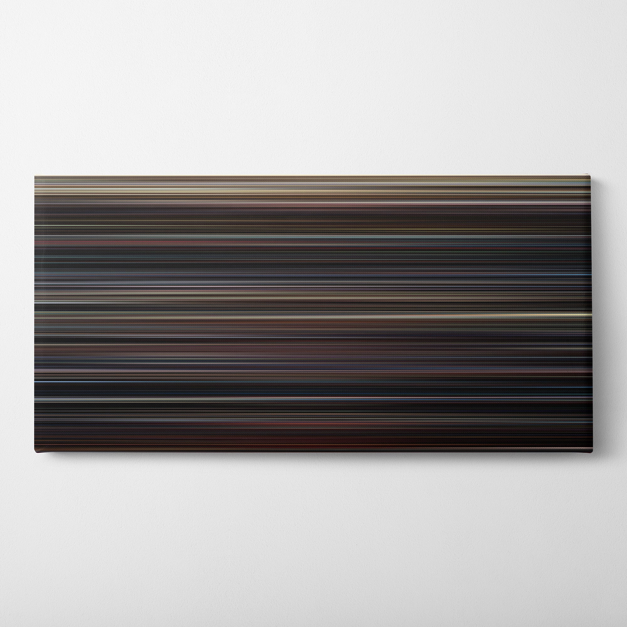 The Evil Dead (1981) CineSpectrum Color Spectrum Canvas Print - Horizontal on Wall