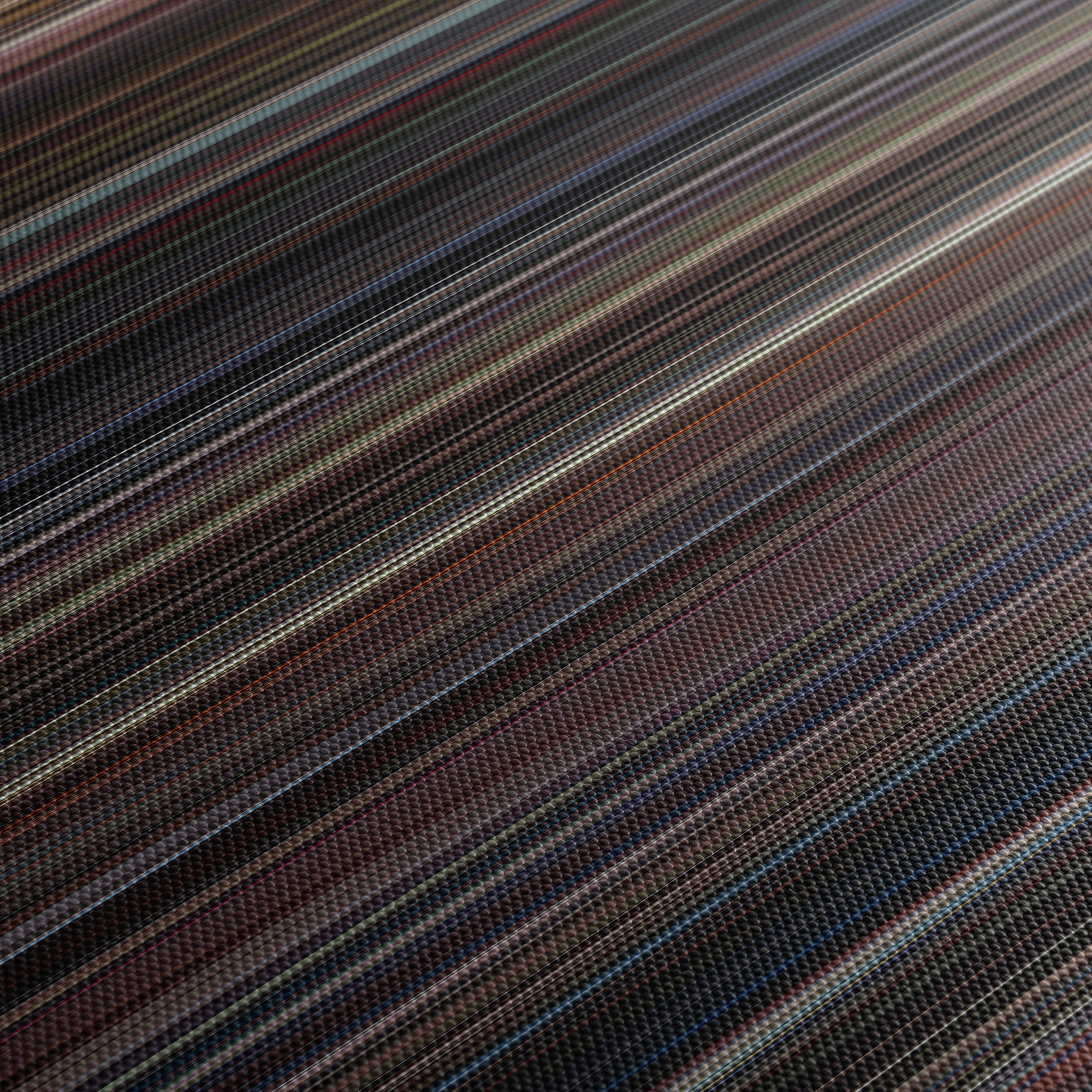 The Evil Dead (1981) CineSpectrum Color Spectrum Canvas Print - Close Up of Middle of Print