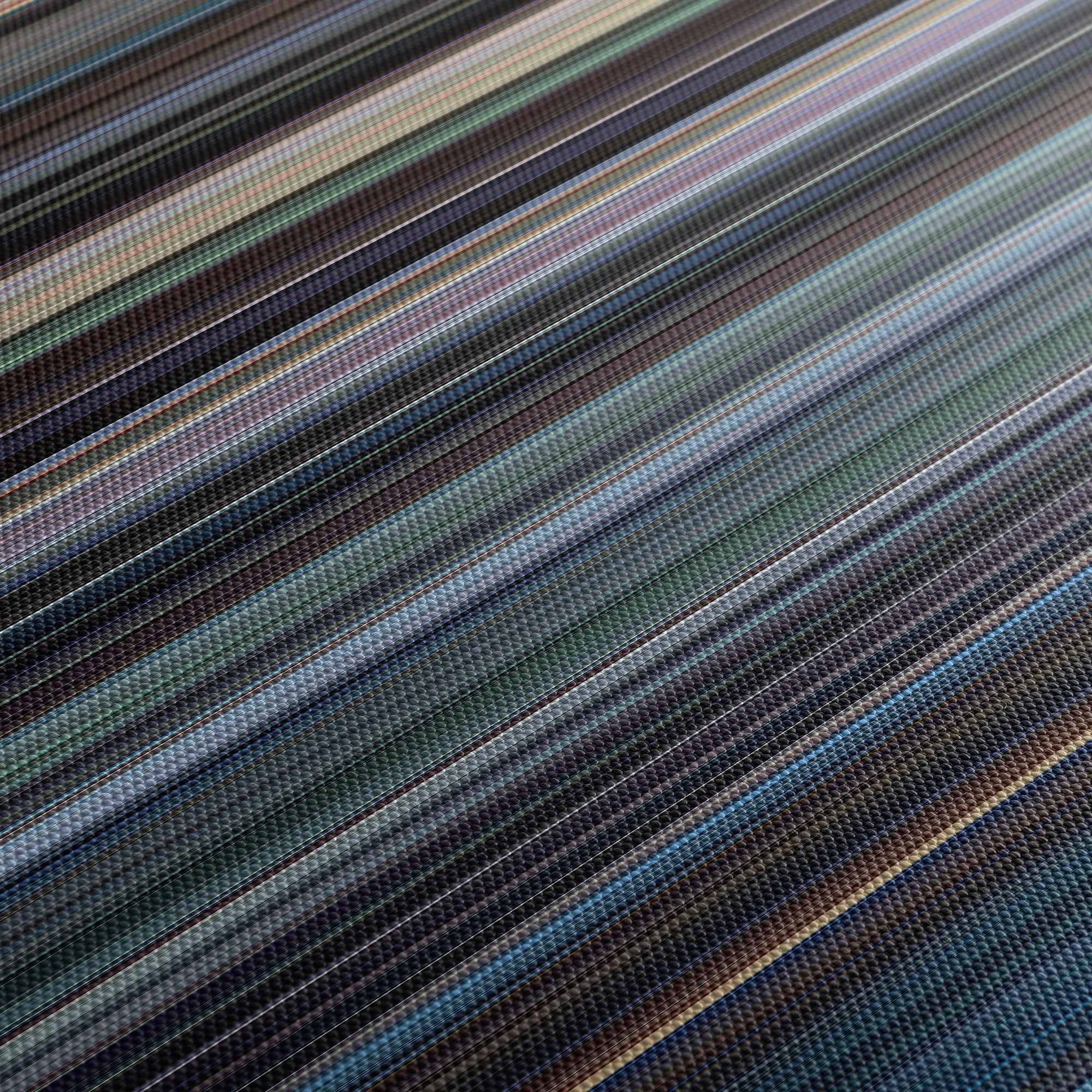 The Exorcist (1973) CineSpectrum Color Spectrum Canvas Print - Close Up of Middle of Print