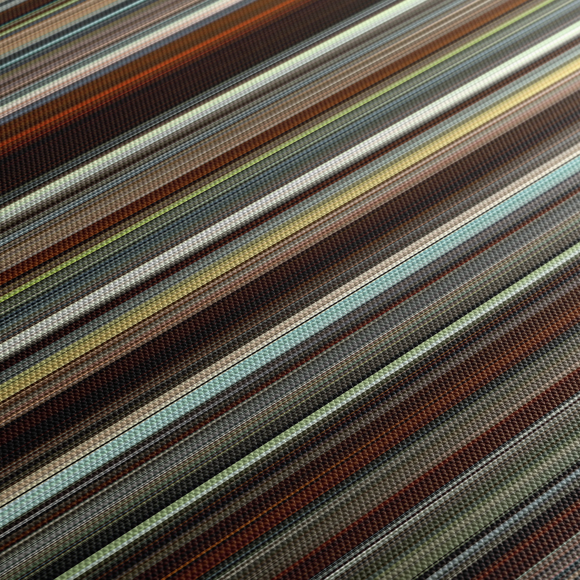 The Favourite (2018) CineSpectrum Color Spectrum Canvas Print - Close Up of Middle of Print