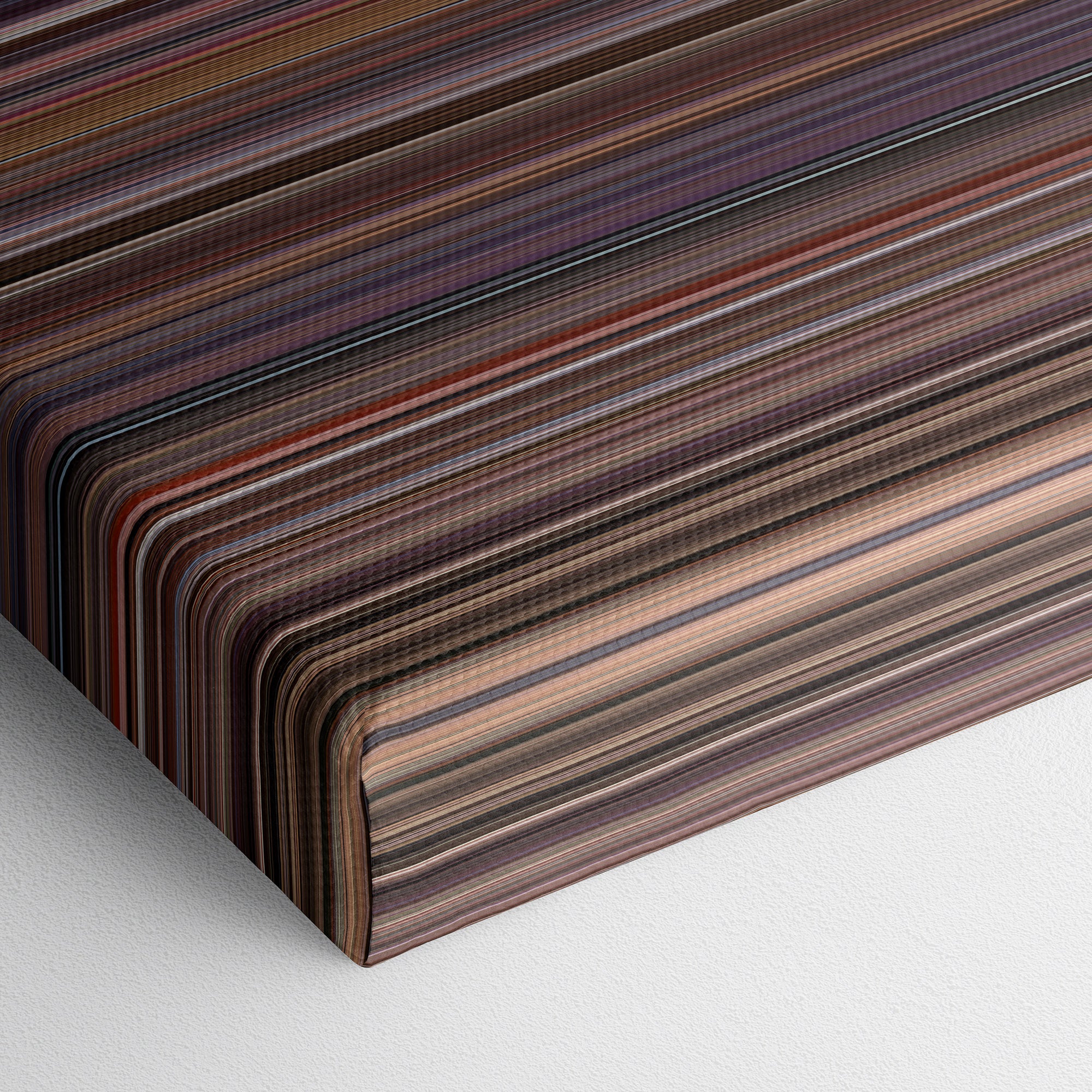 The First Wives Club (1996) CineSpectrum Color Spectrum Canvas Print - Close Up of Bottom of Print