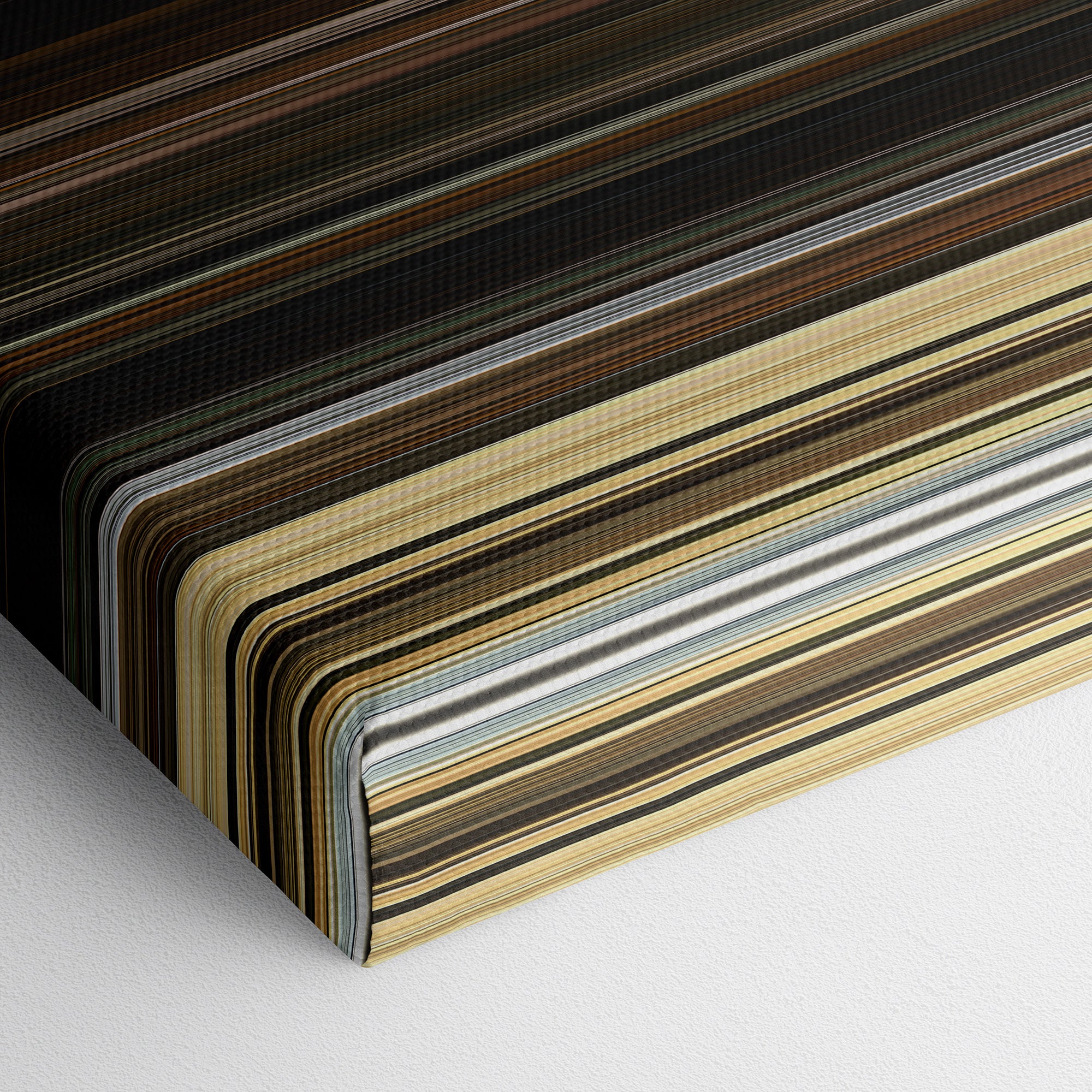 The Fountian (2006) CineSpectrum Color Spectrum Canvas Print - Close Up of Bottom of Print
