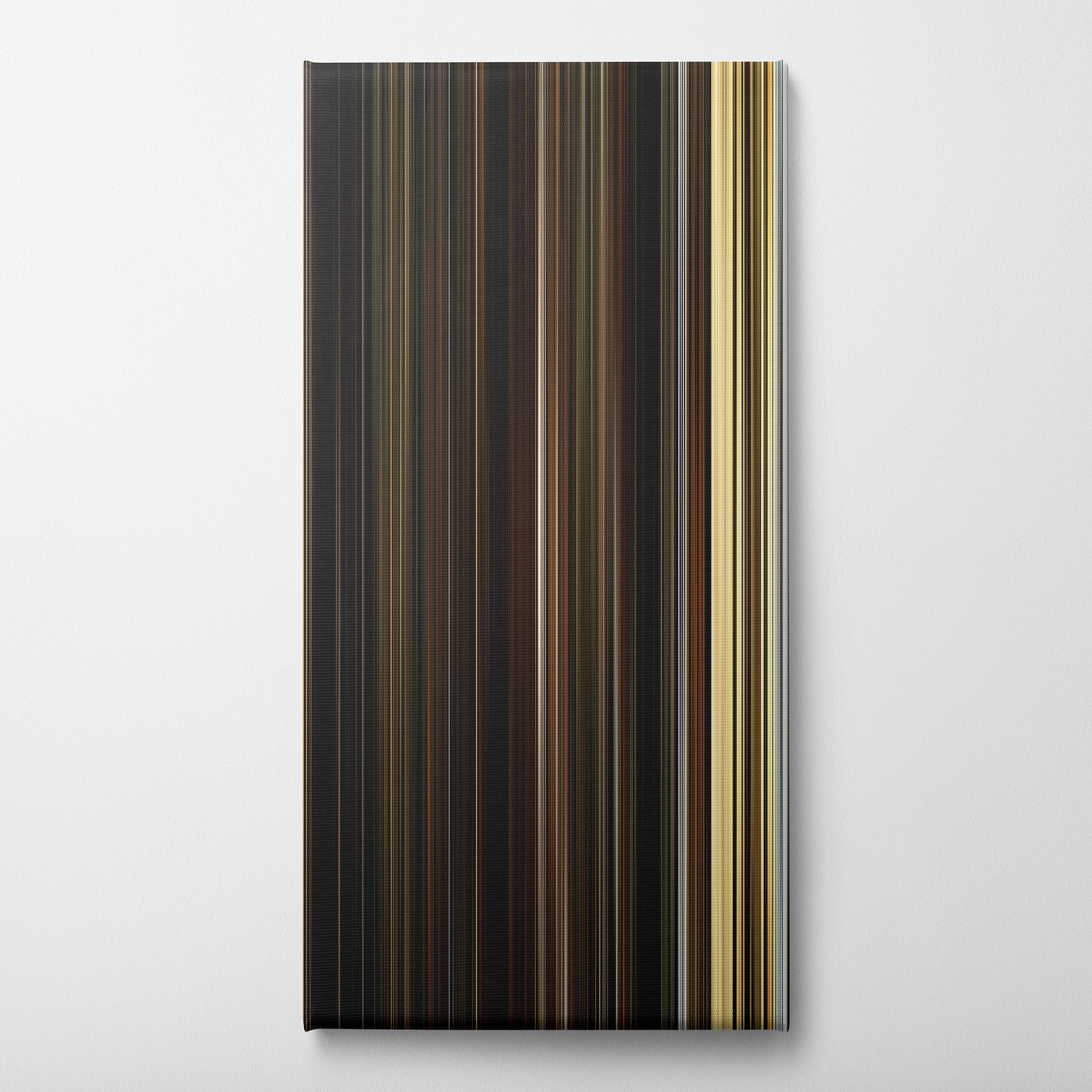 The Fountian (2006) CineSpectrum Color Spectrum Canvas Print - Vertical on Wall