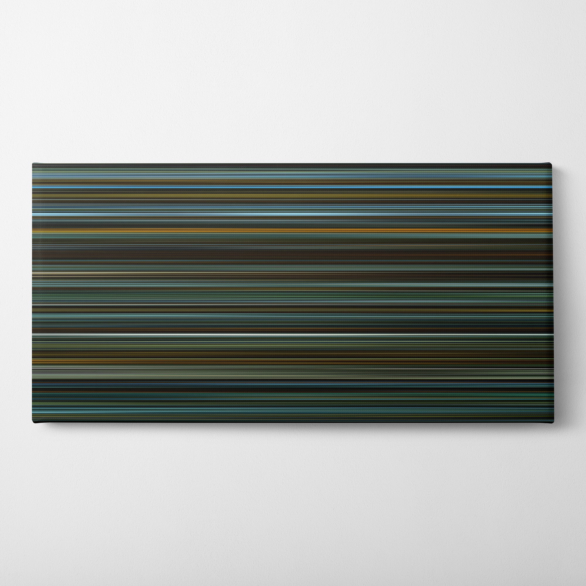 The Girl With the Dragon Tattoo (2009) CineSpectrum Color Spectrum Canvas Print - Horizontal on Wall