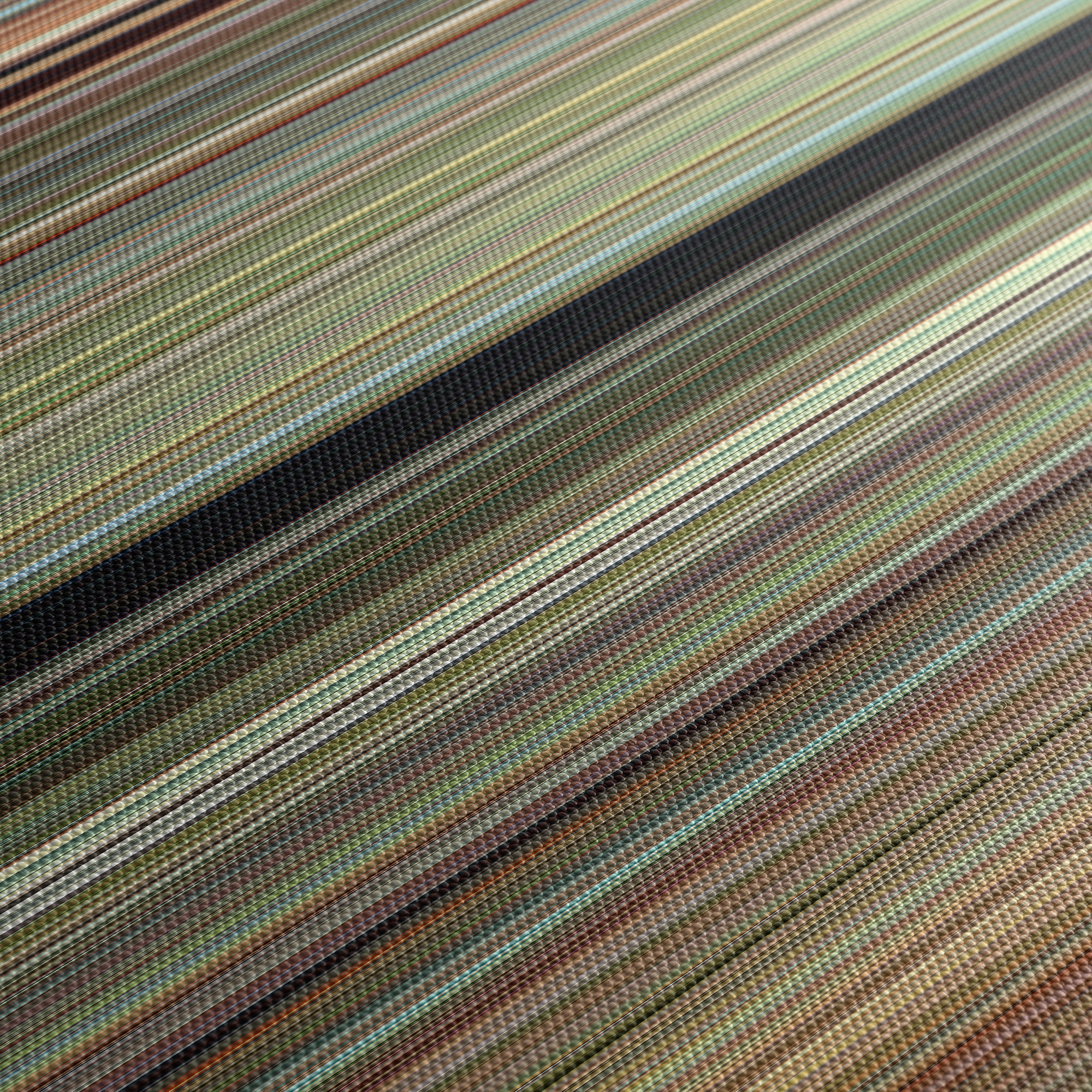 The Gods Must Be Crazy (1980) CineSpectrum Color Spectrum Canvas Print - Close Up of Middle of Print