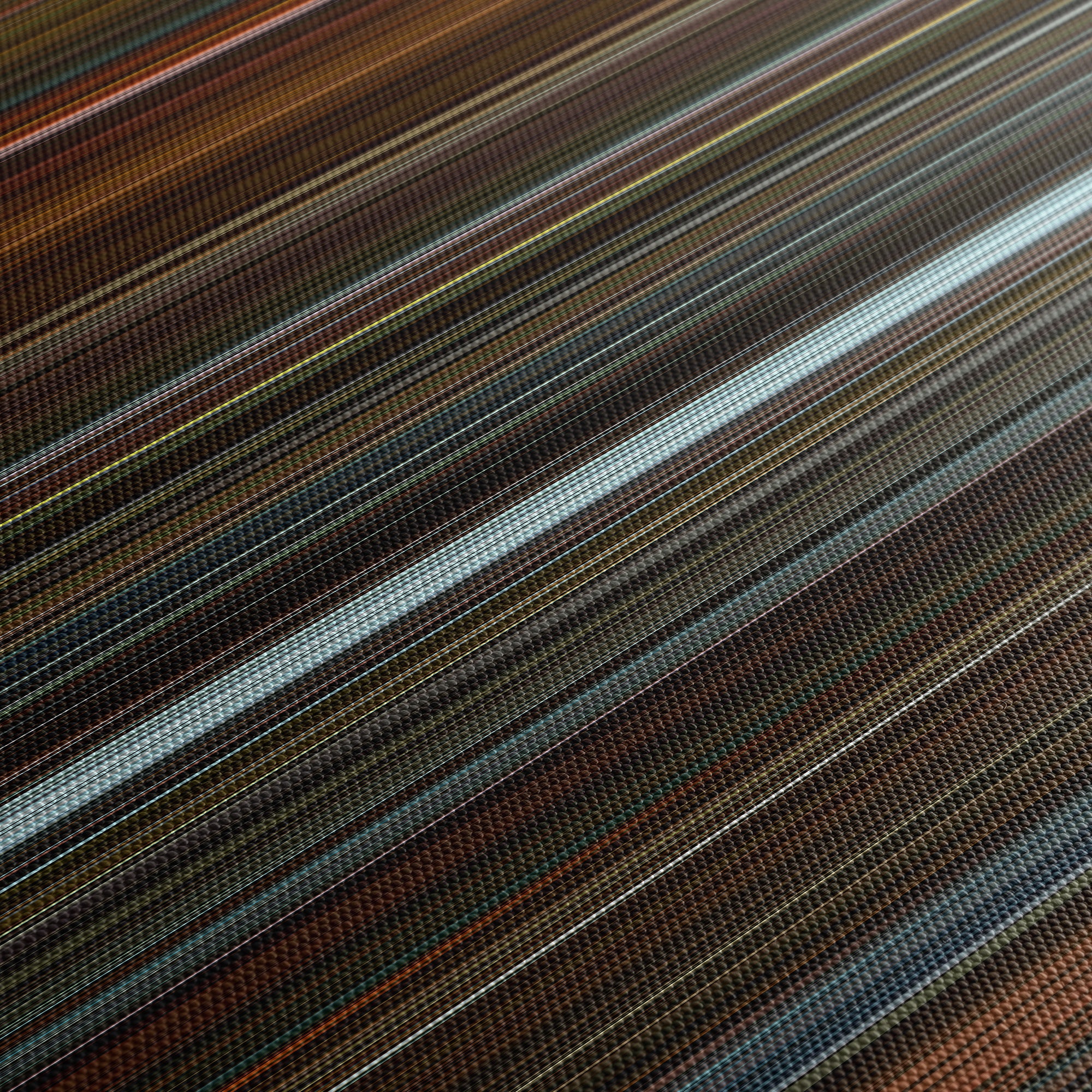 The Grandmaster (2013) CineSpectrum Color Spectrum Canvas Print - Close Up of Middle of Print