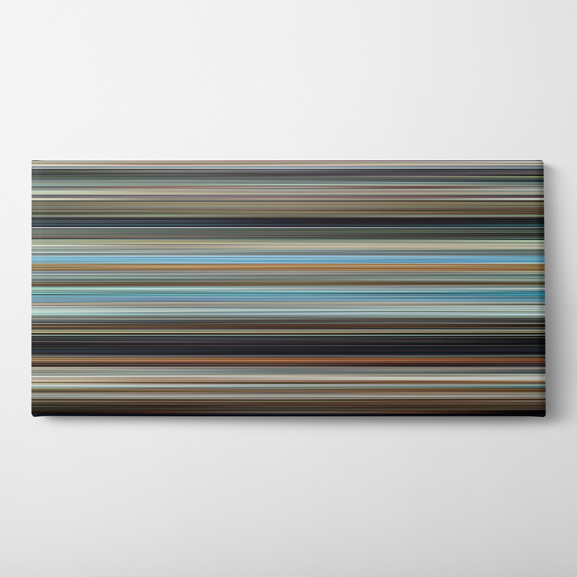 The Hangover (2009) CineSpectrum Color Spectrum Canvas Print - Horizontal on Wall