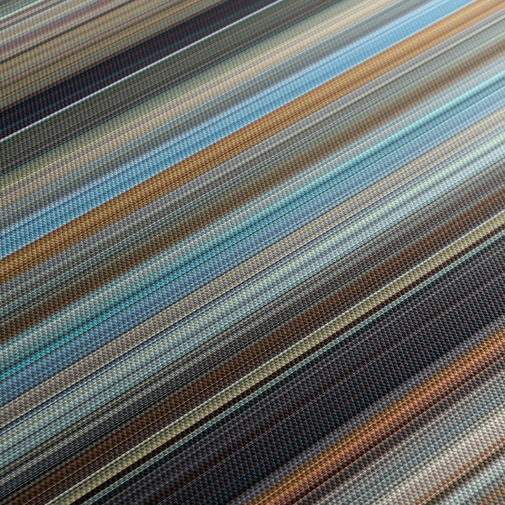 The Hangover (2009) CineSpectrum Color Spectrum Canvas Print - Close Up of Middle of Print