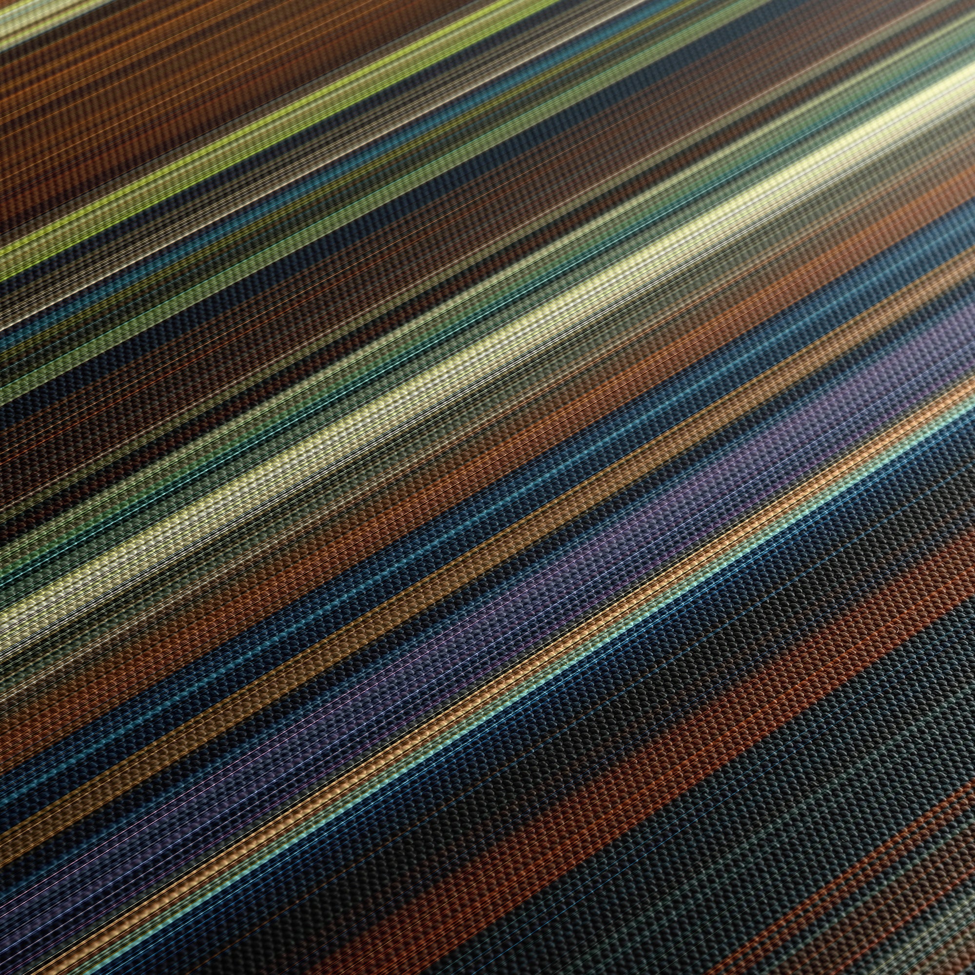 The Hobbit - An Unexpected Journey (2012) CineSpectrum Color Spectrum Canvas Print - Close Up of Middle of Print