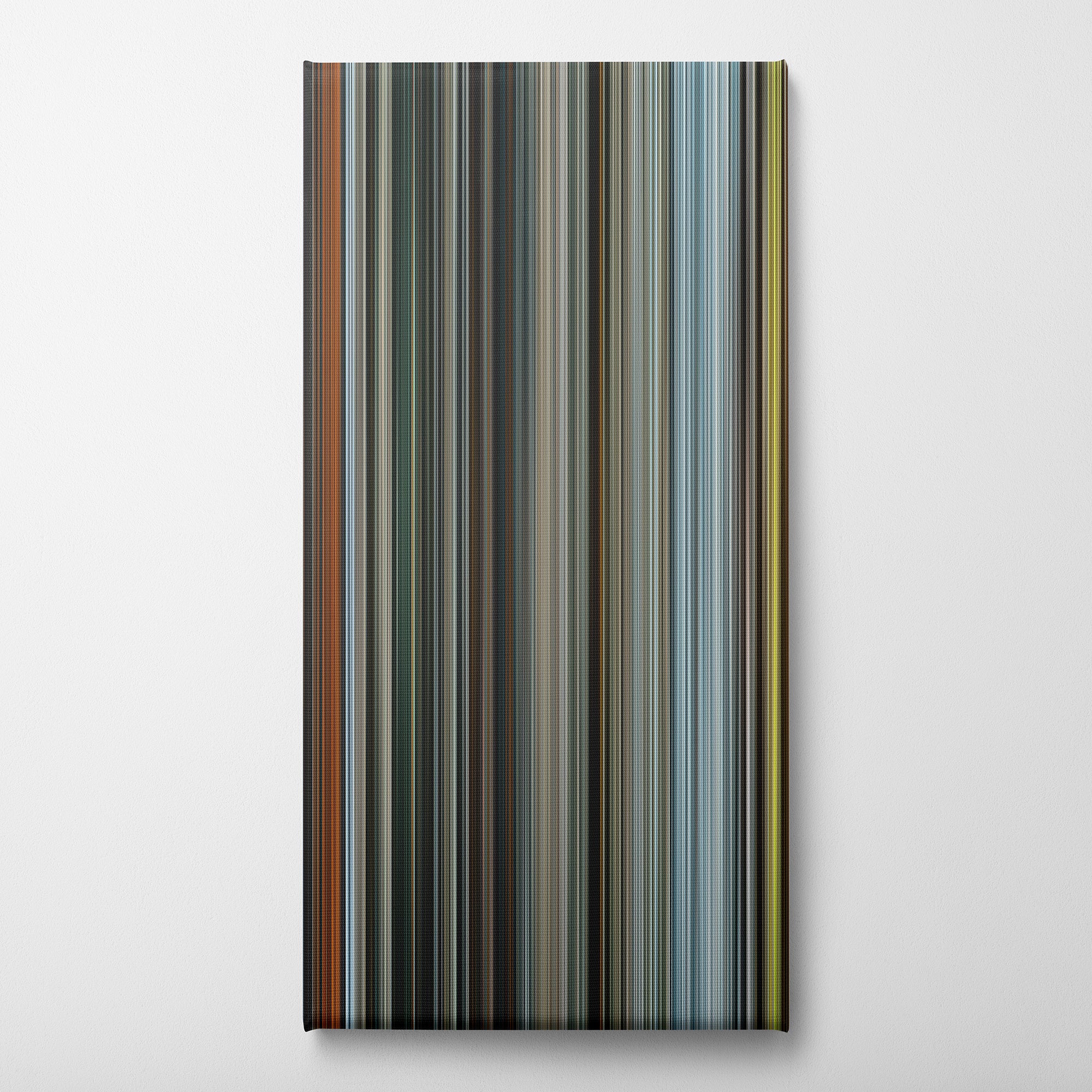 The Hobbit - The Battle of the Five Armies (2014) CineSpectrum Color Spectrum Canvas Print - Vertical on Wall